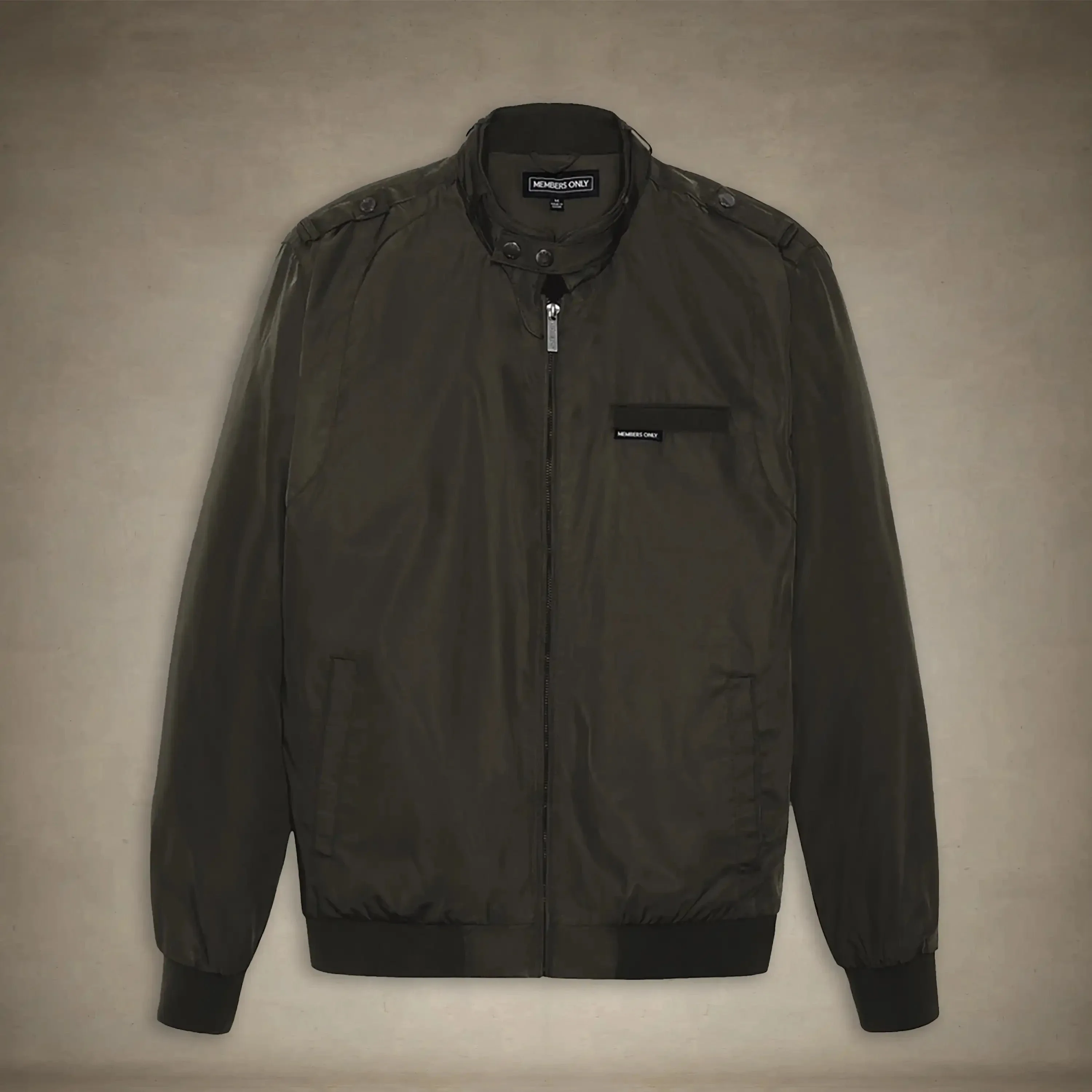 Men's Iconic Racer Quilted Lining Jacket - Image 8