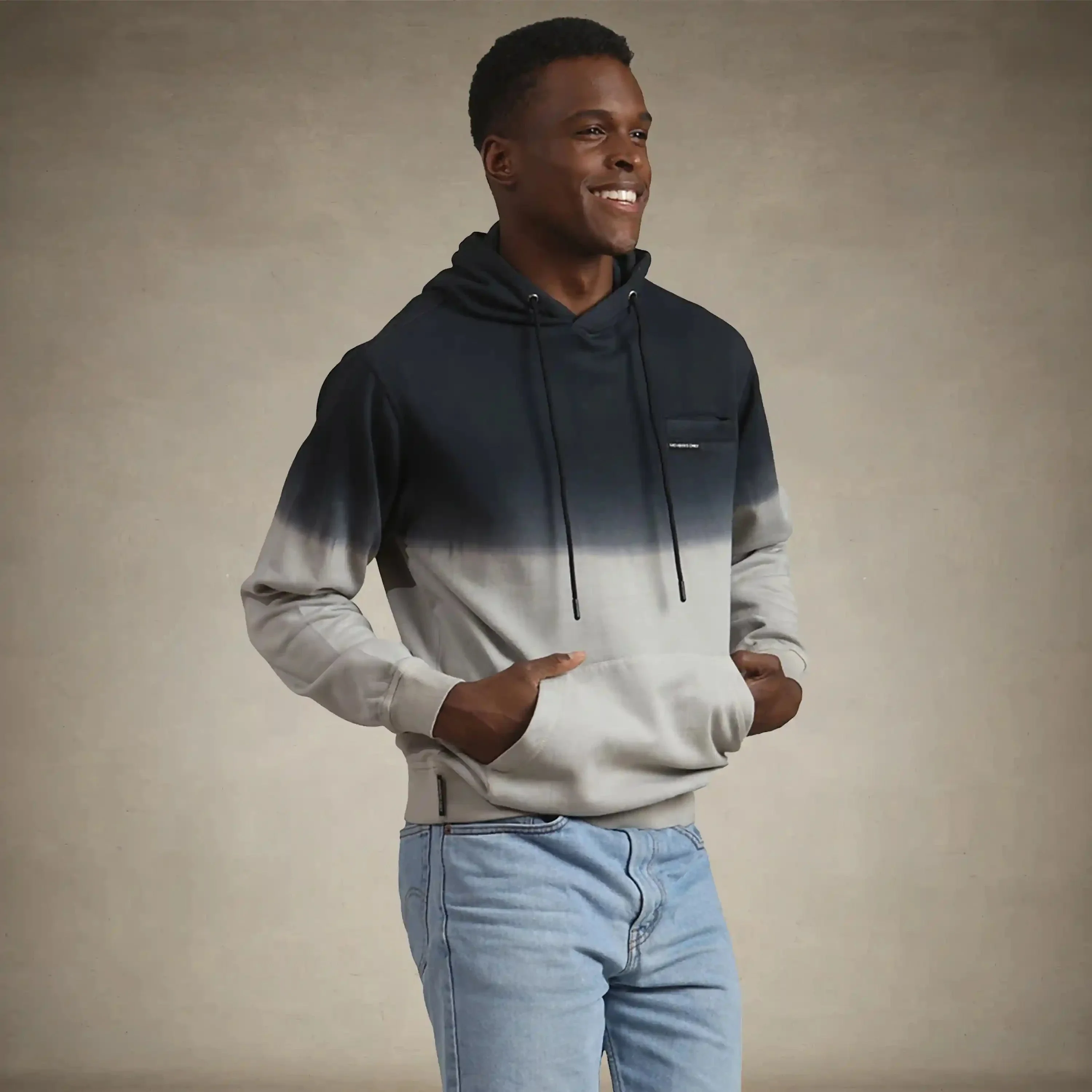 Men's Emerson Ombre Hooded Sweatshirt - Image 4