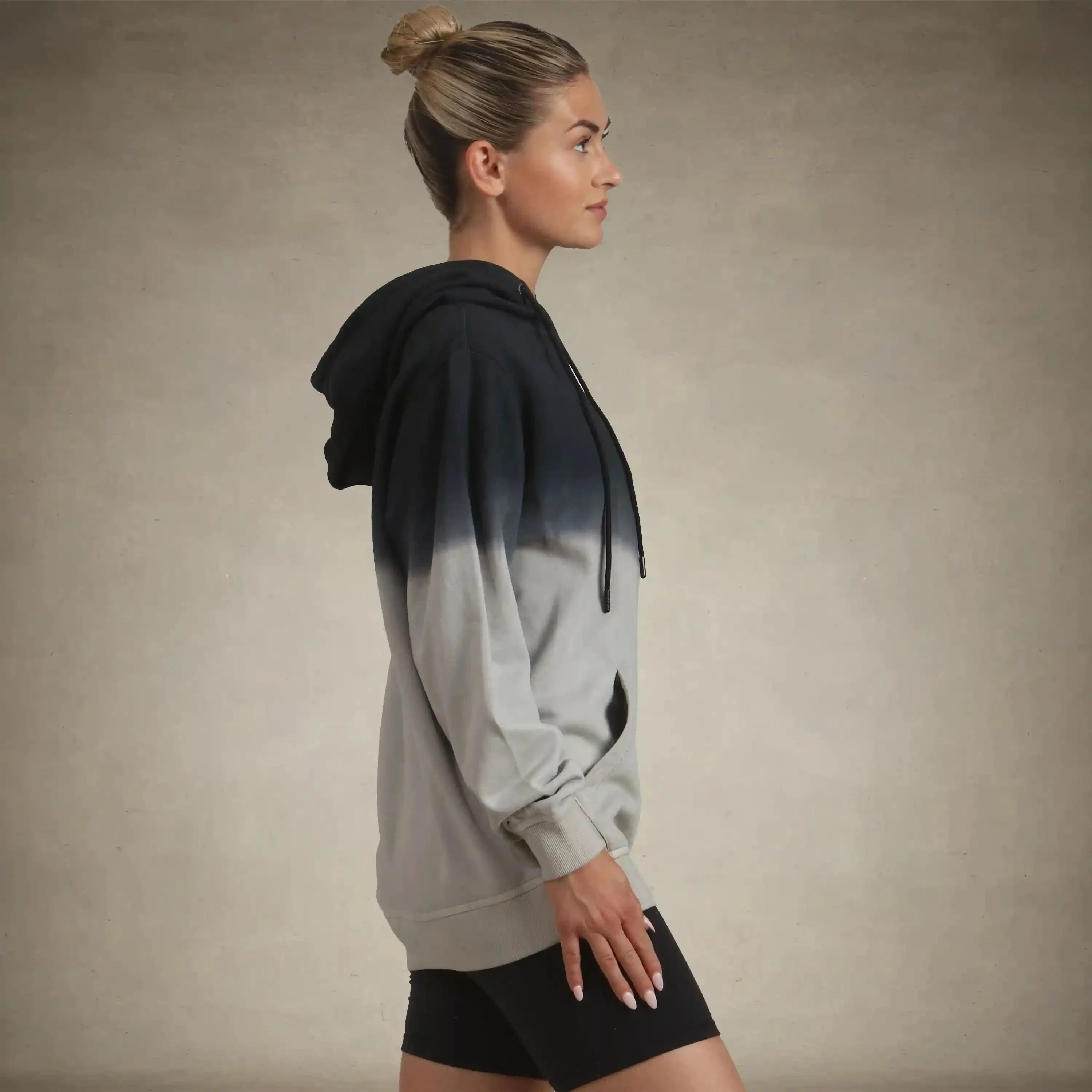 Women's Emerson Ombre Oversized  Hooded Sweatshirt - Image 5