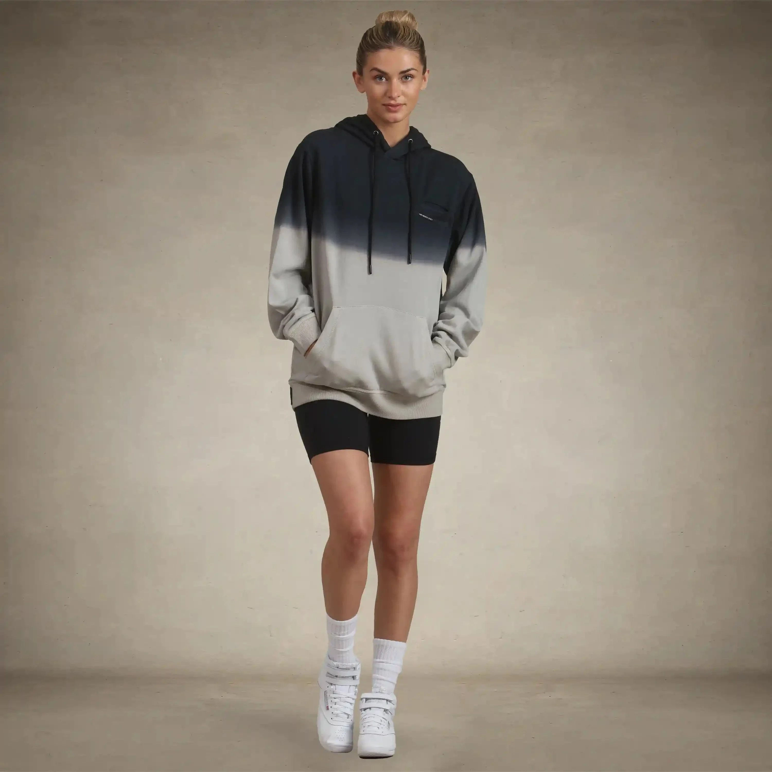 Women's Emerson Ombre Oversized  Hooded Sweatshirt - Image 6