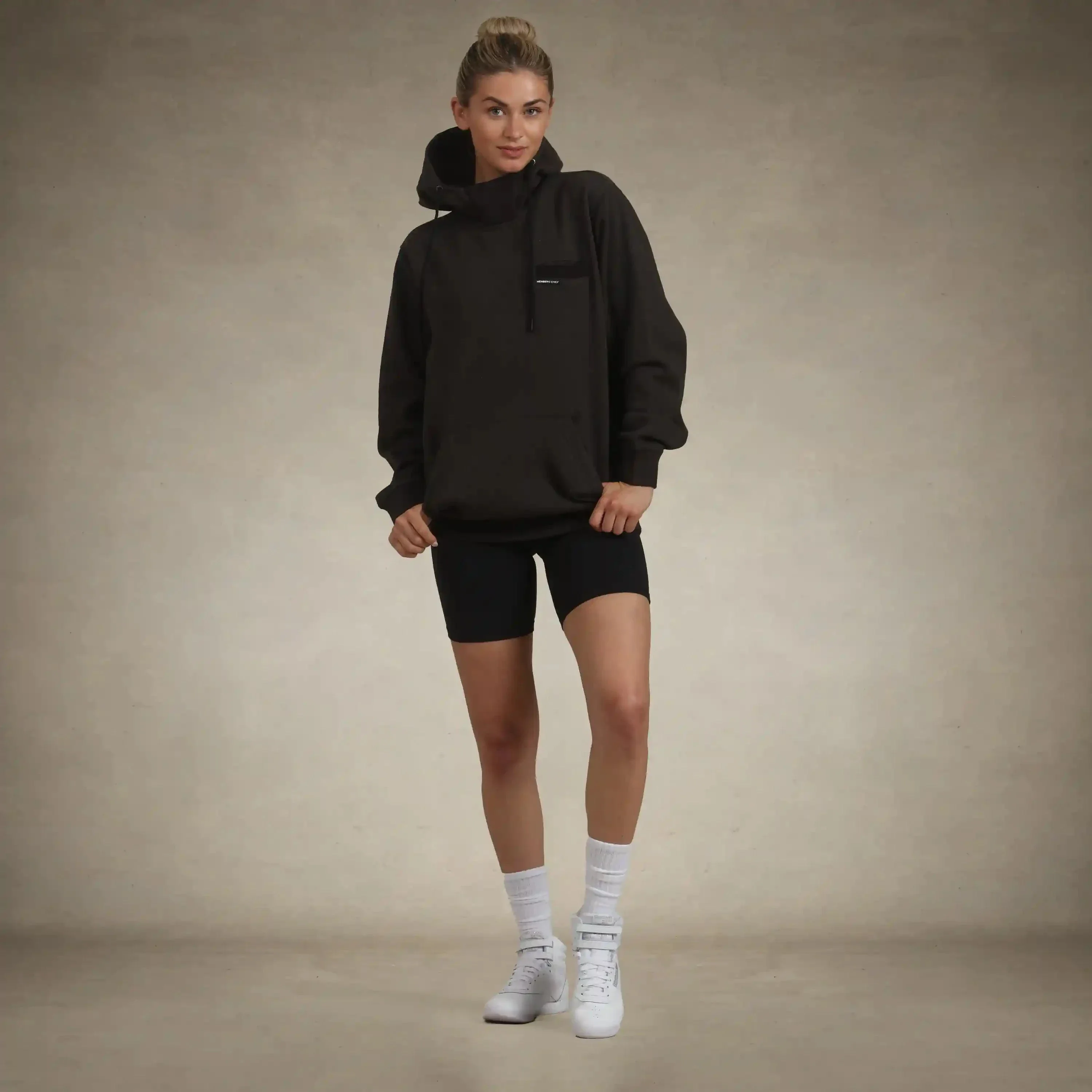 Women's Jayden Colorblock Oversized Hooded Sweatshirt - Image 8