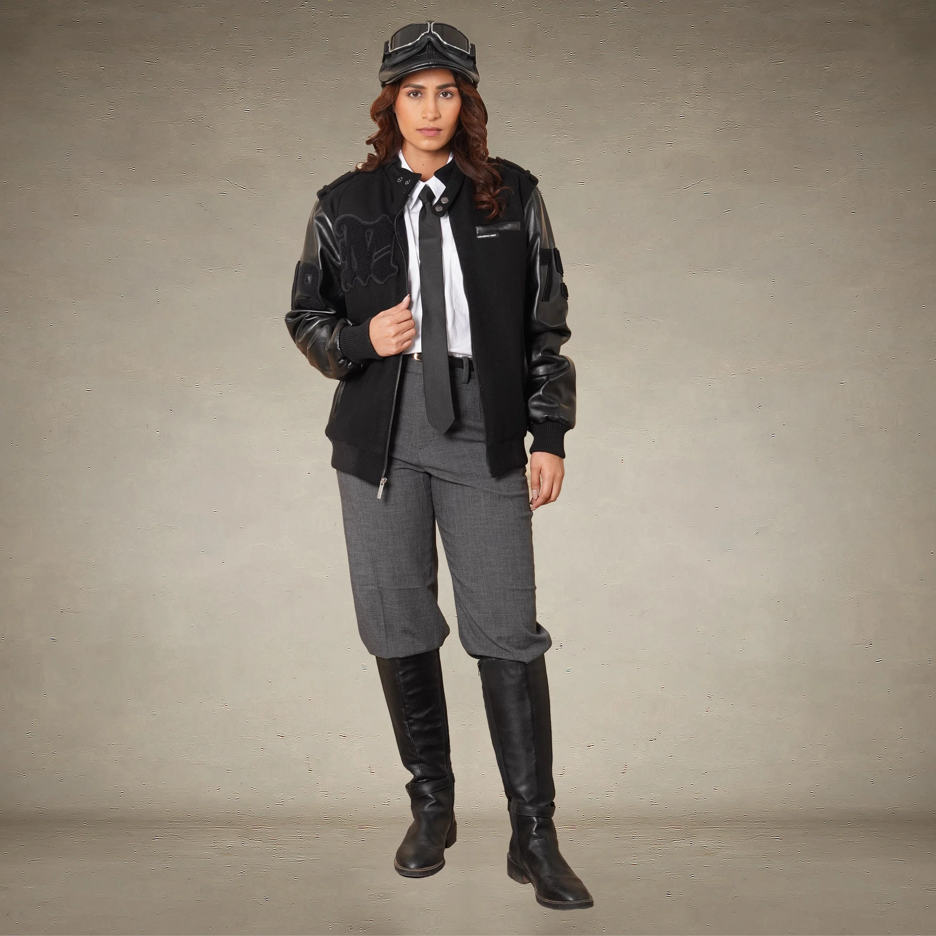 Women's Oversized Varsity Jacket - Image 5