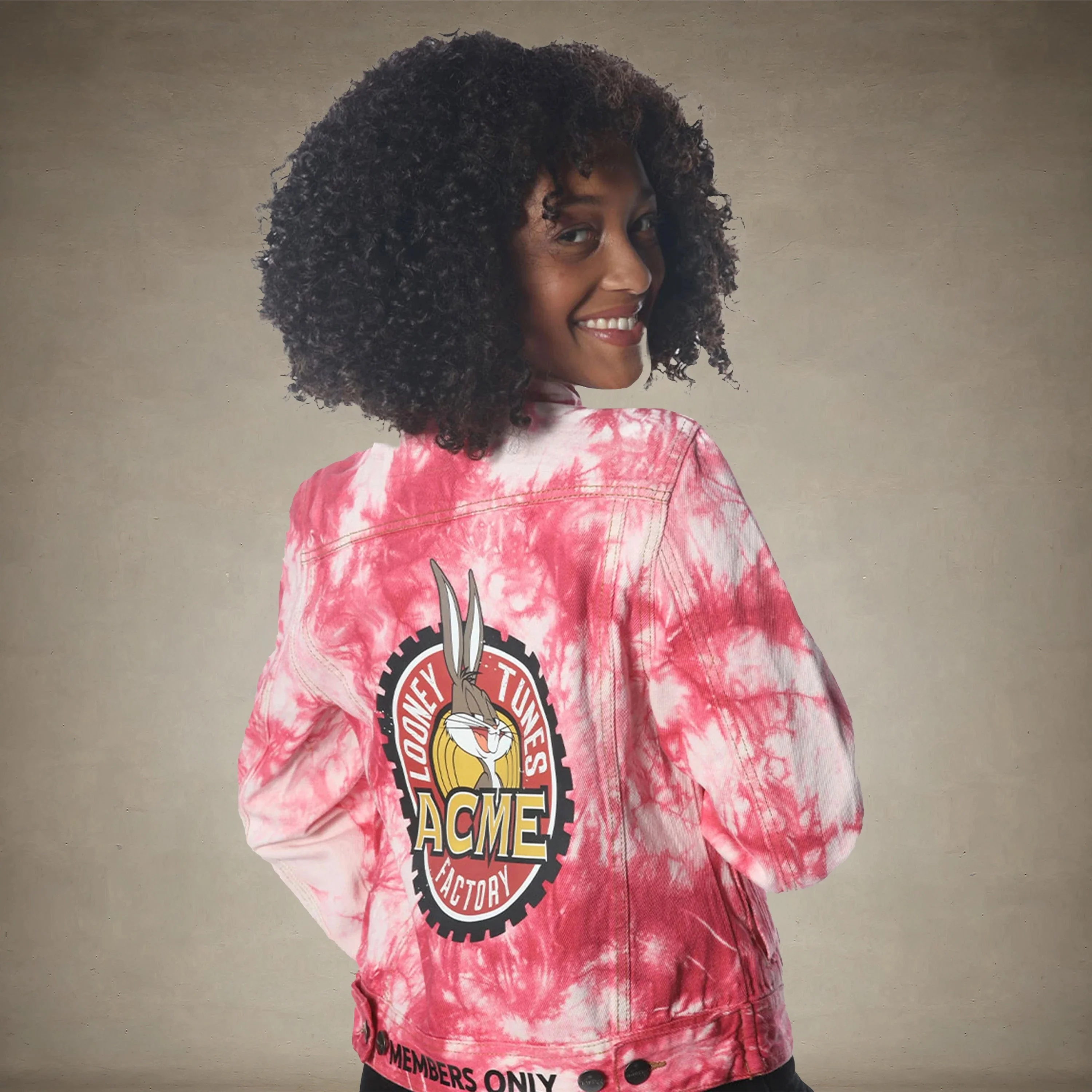 Women's Bull Denim Looney Tunes Trucker Jacket - FINAL SALE - Image 3