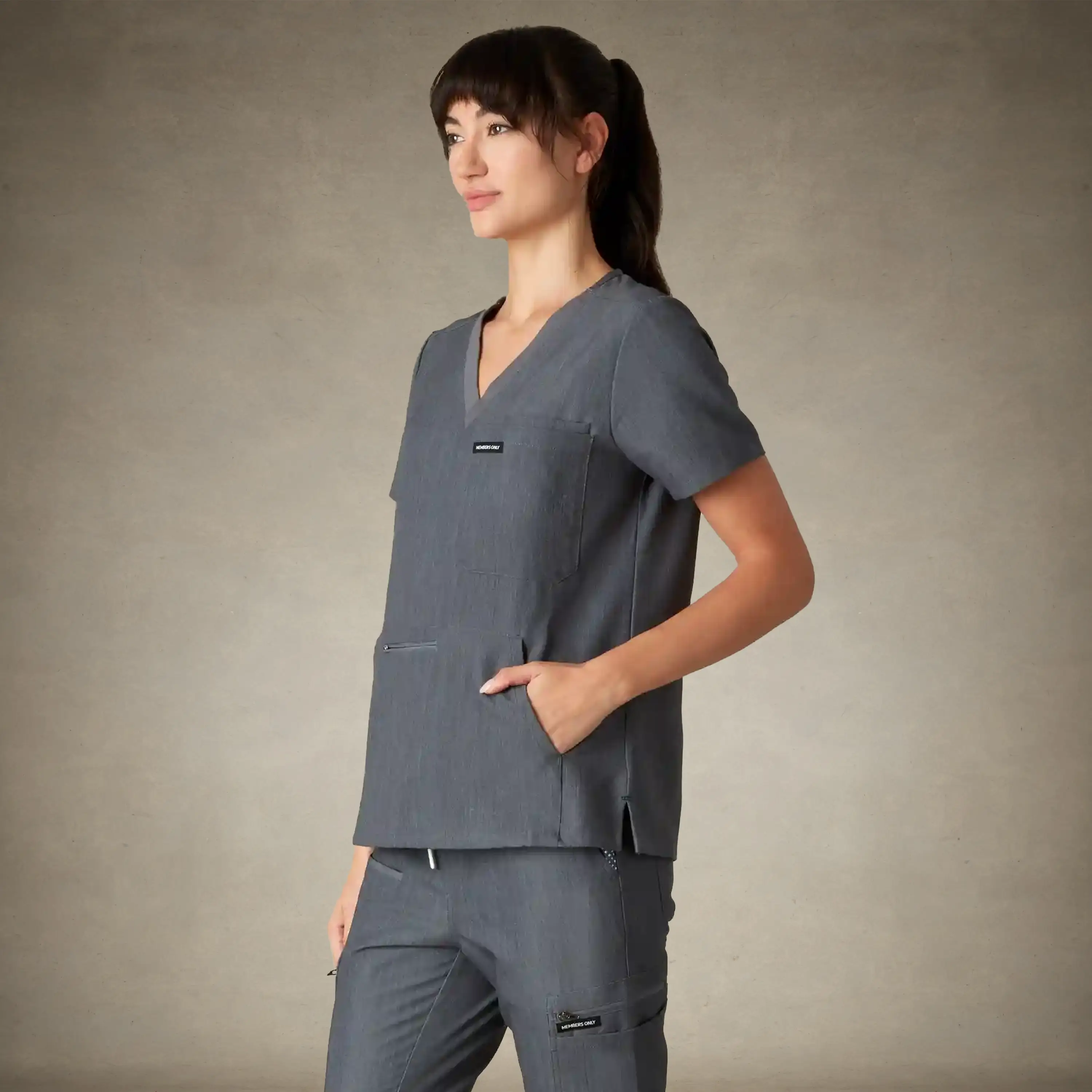 Cordoba 5-Pocket Scrub Top - Image 34