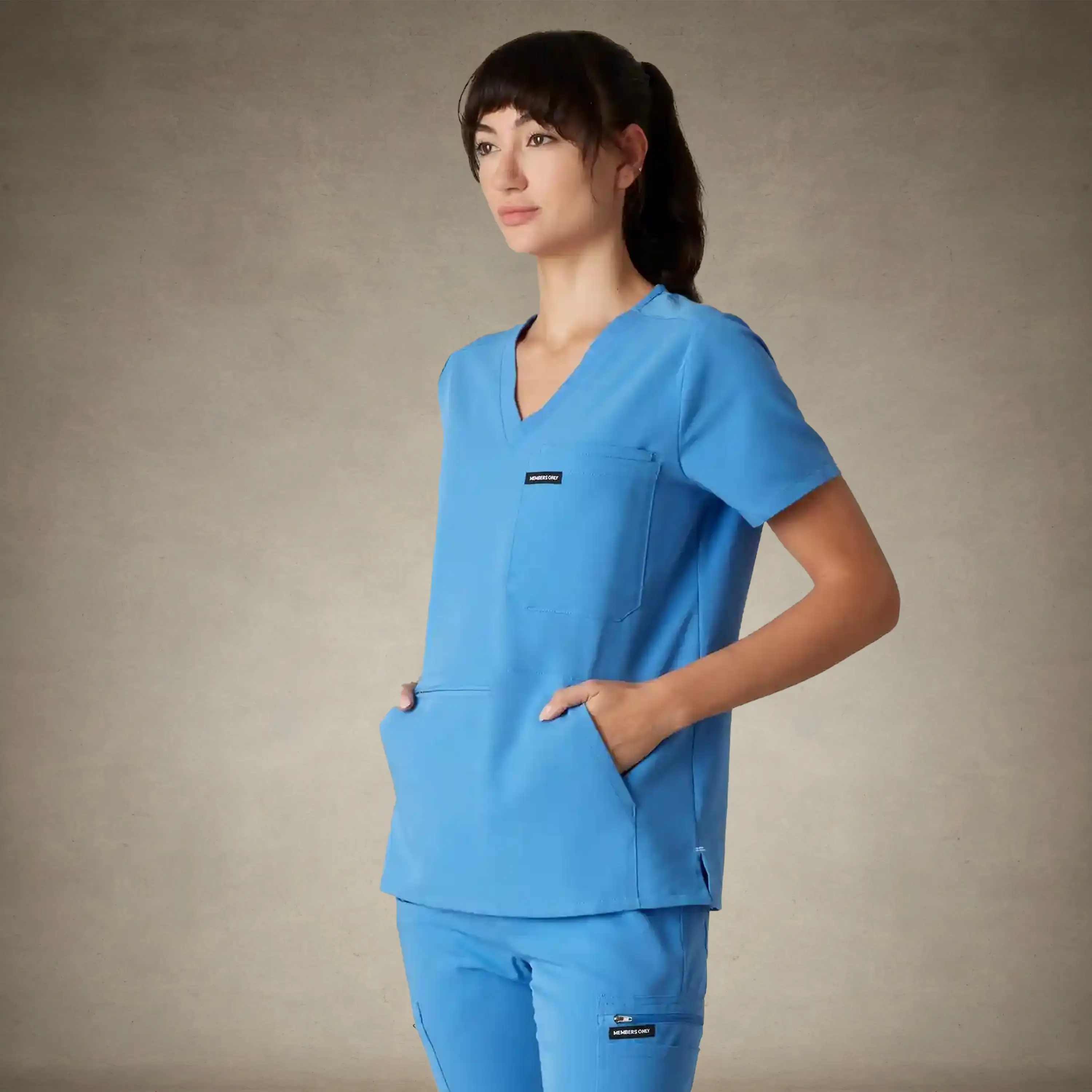 Cordoba 5-Pocket Scrub Top - Image 6