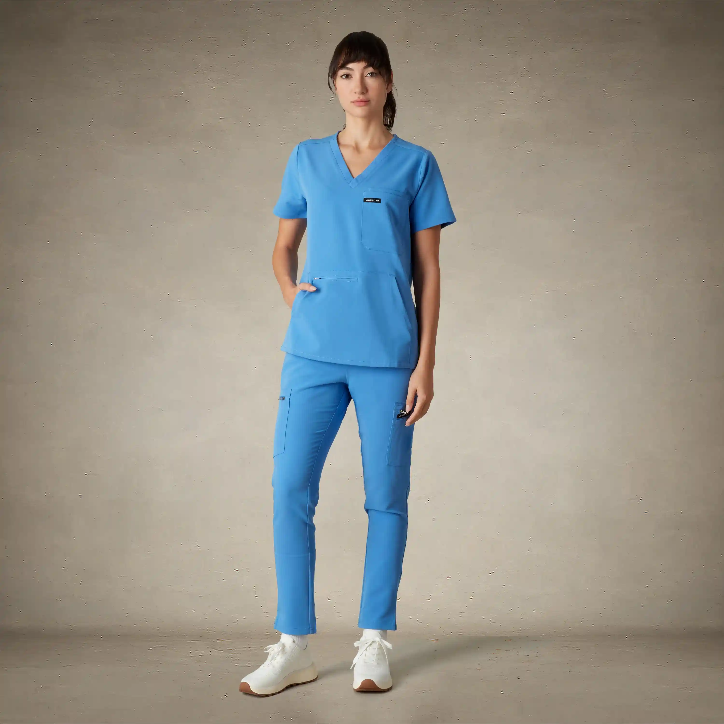 Cordoba 5-Pocket Scrub Top - Image 7