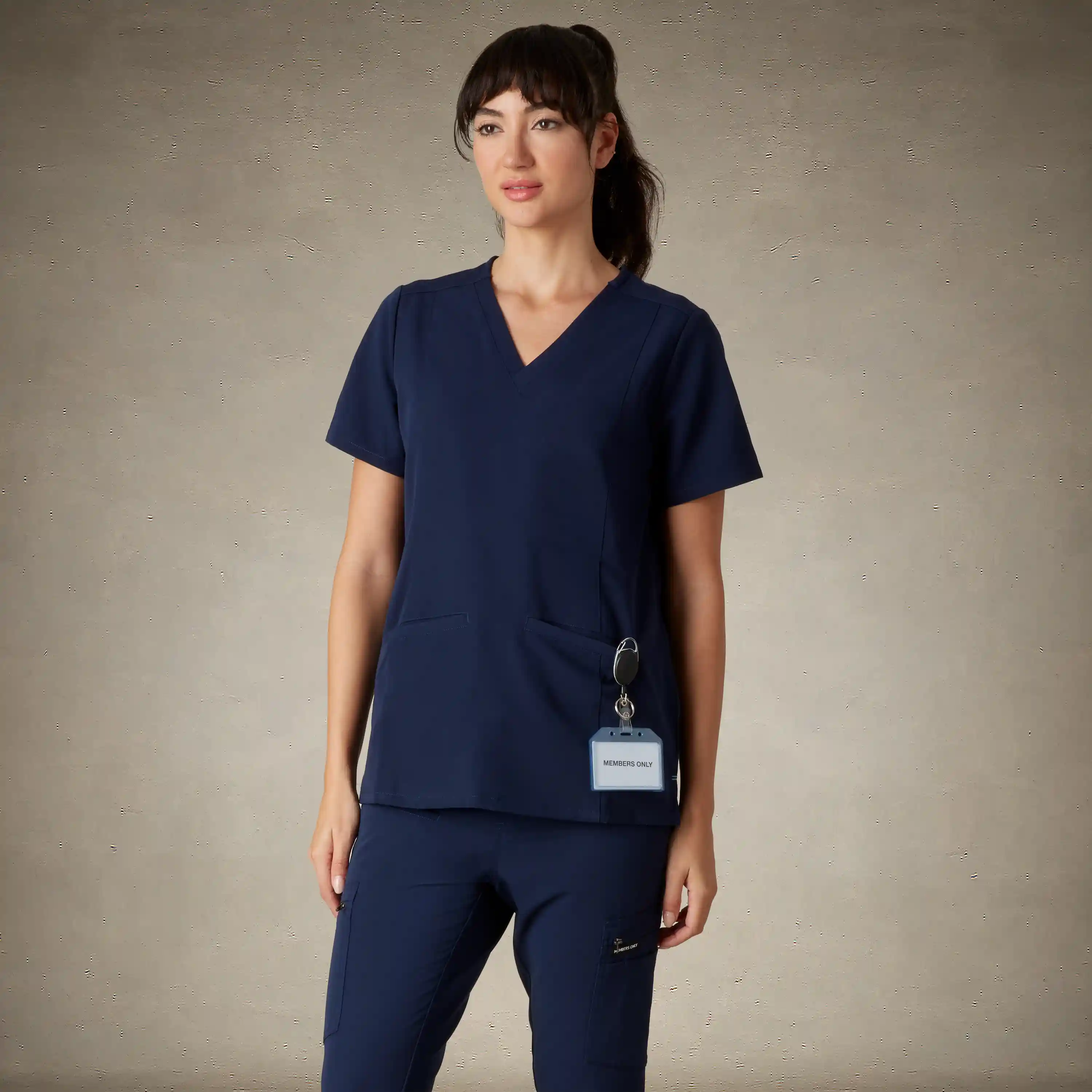 Ravenna 2-Pocket Scrub Top - Image 3