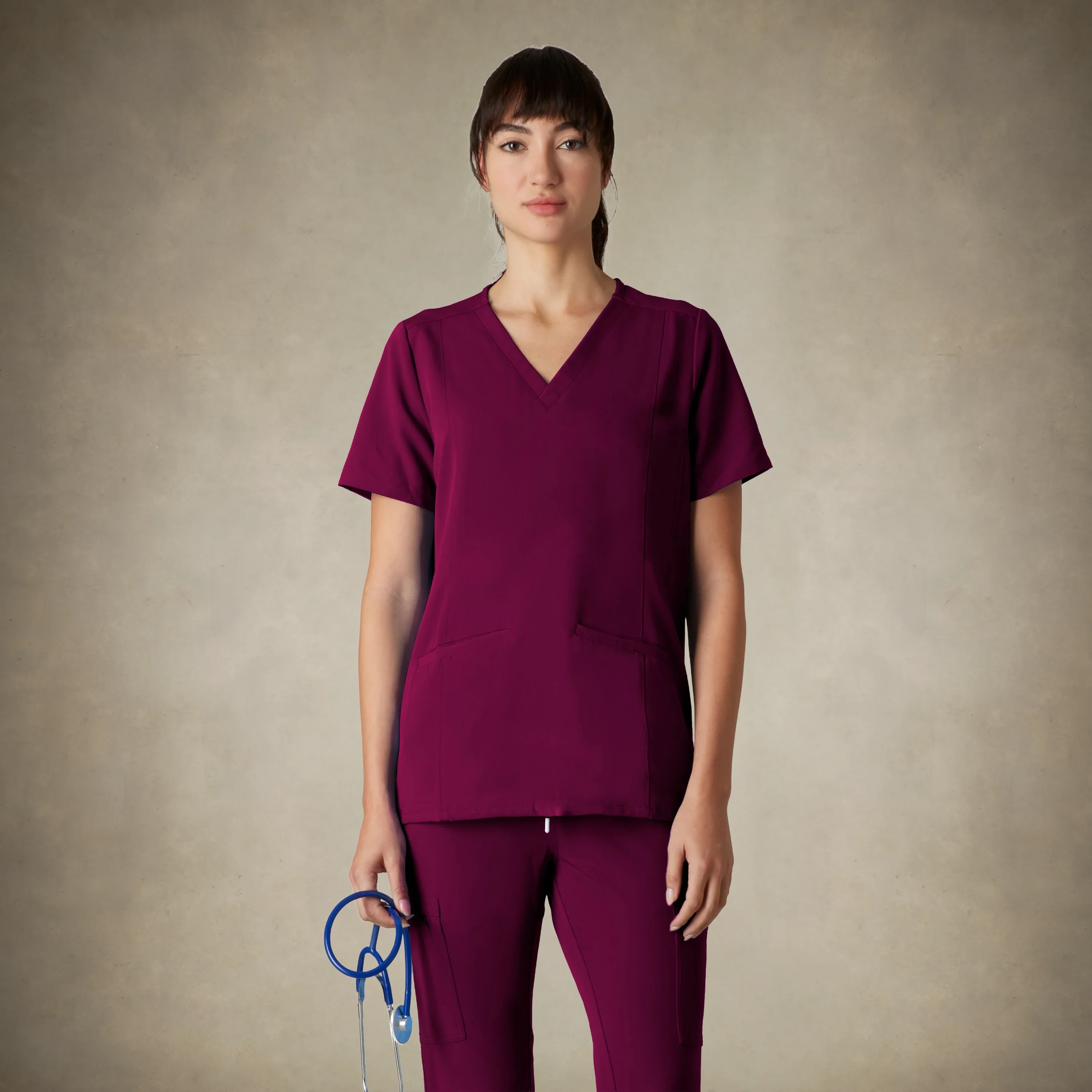 Ravenna 2-Pocket Scrub Top - Image 30