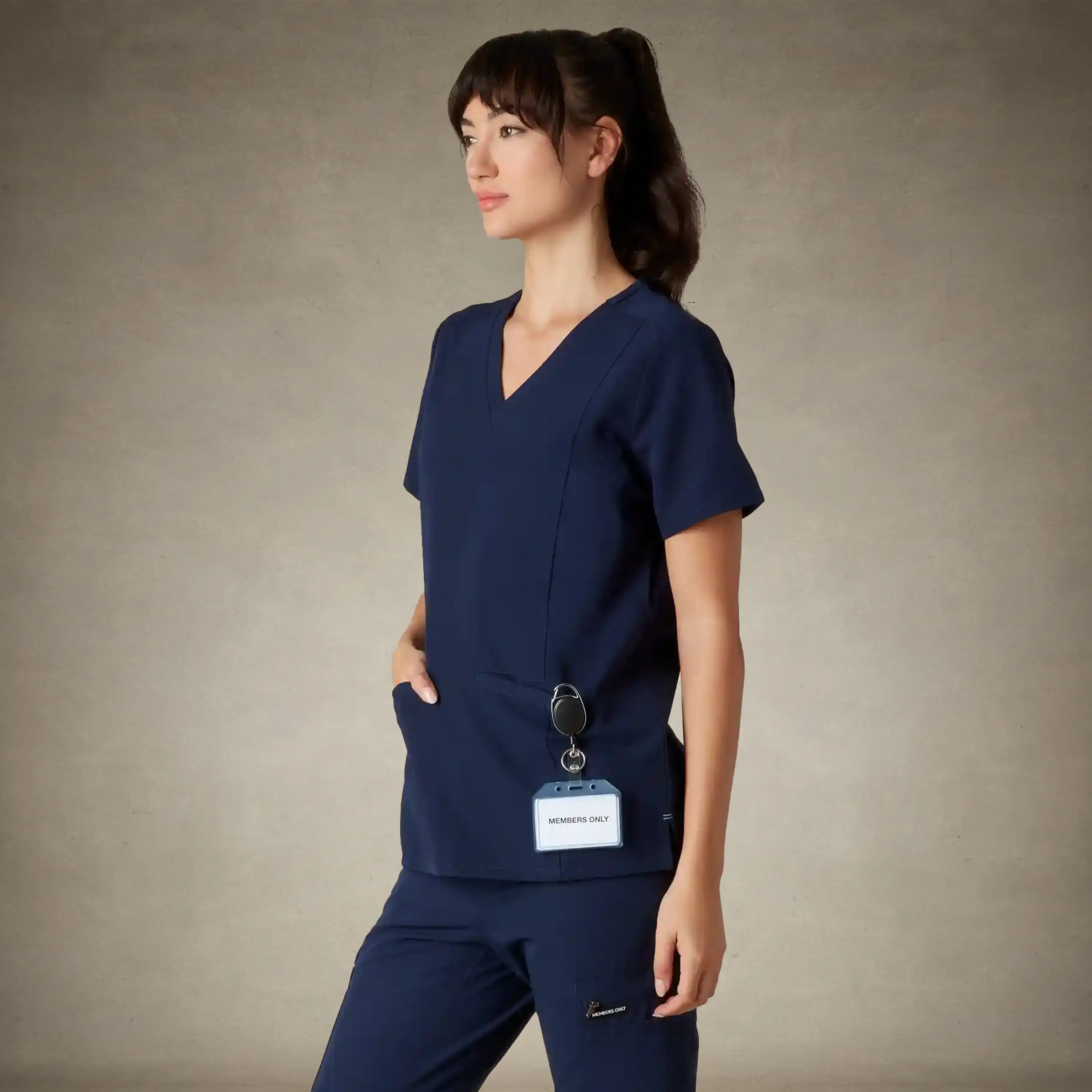 Ravenna 2-Pocket Scrub Top - Image 5