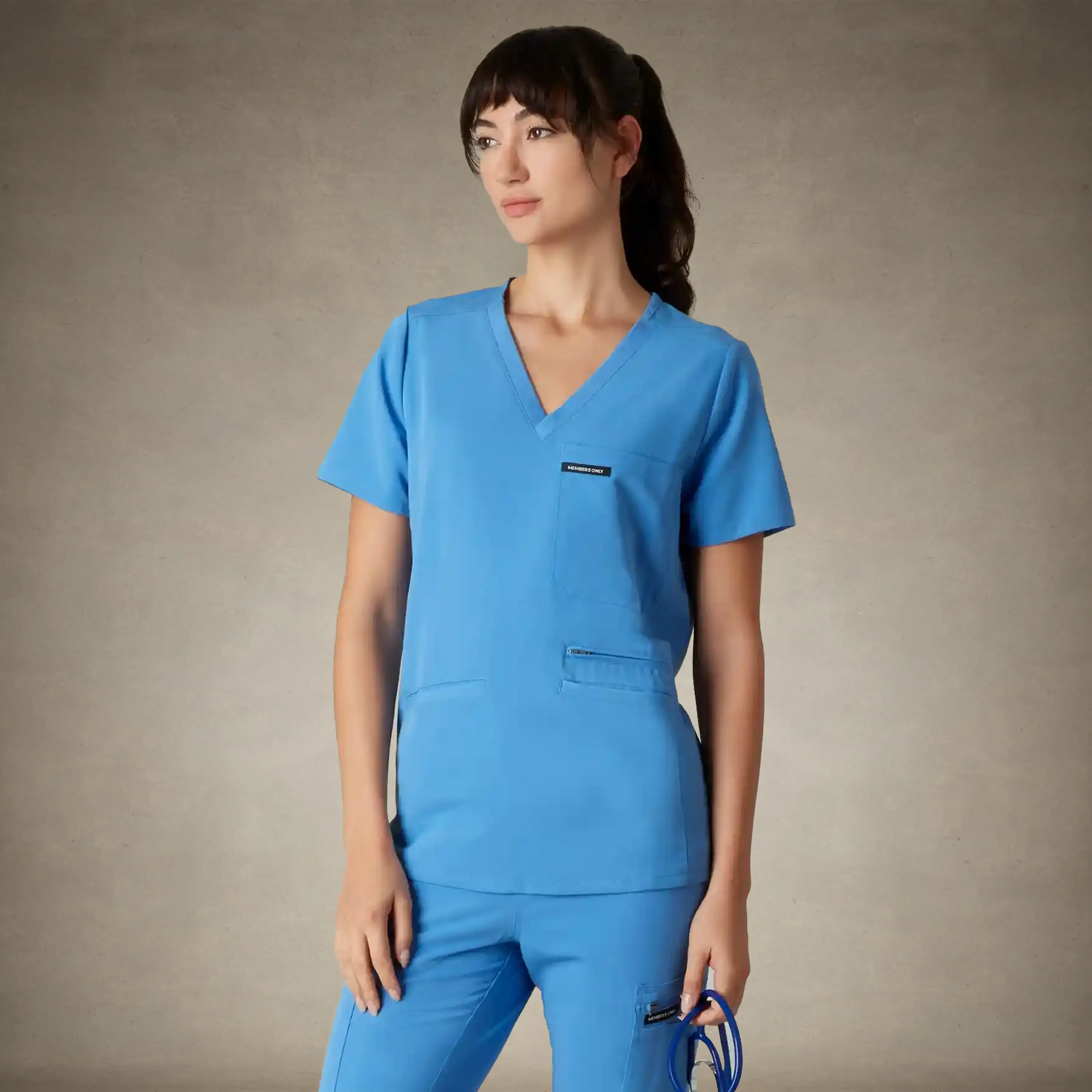 Palermo 4-Pocket Scrub Top - Image 4