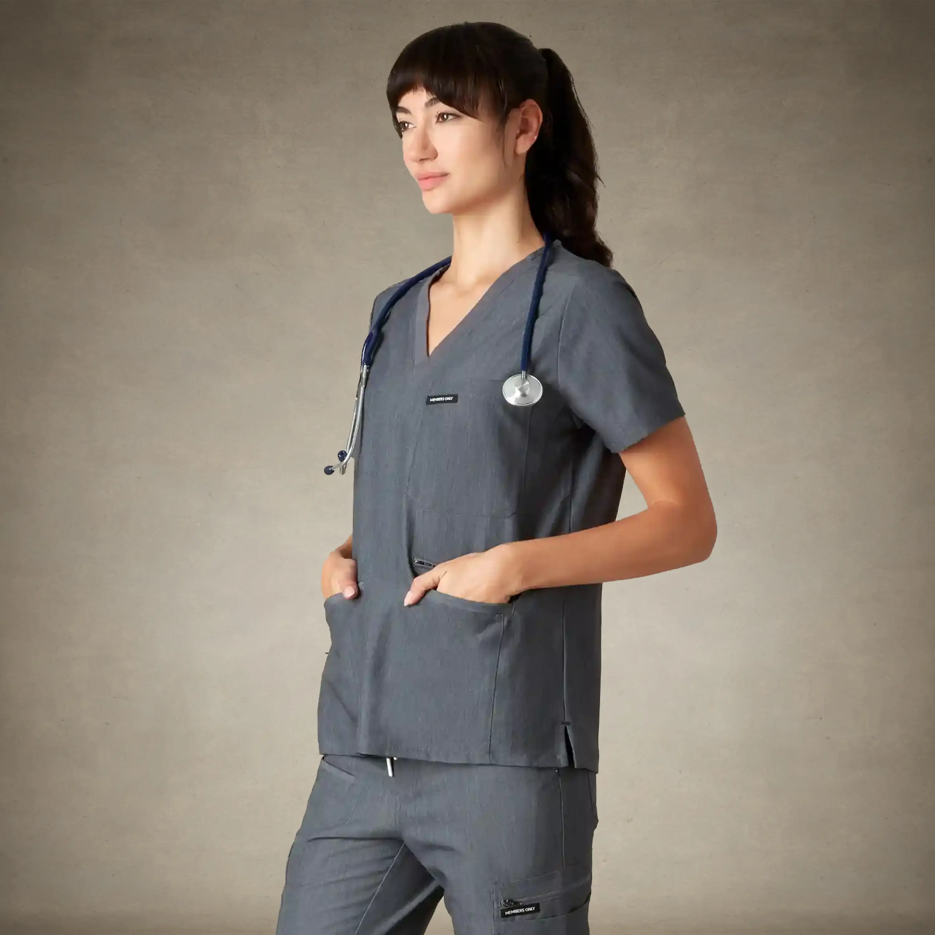Palermo 4-Pocket Scrub Top - Image 43