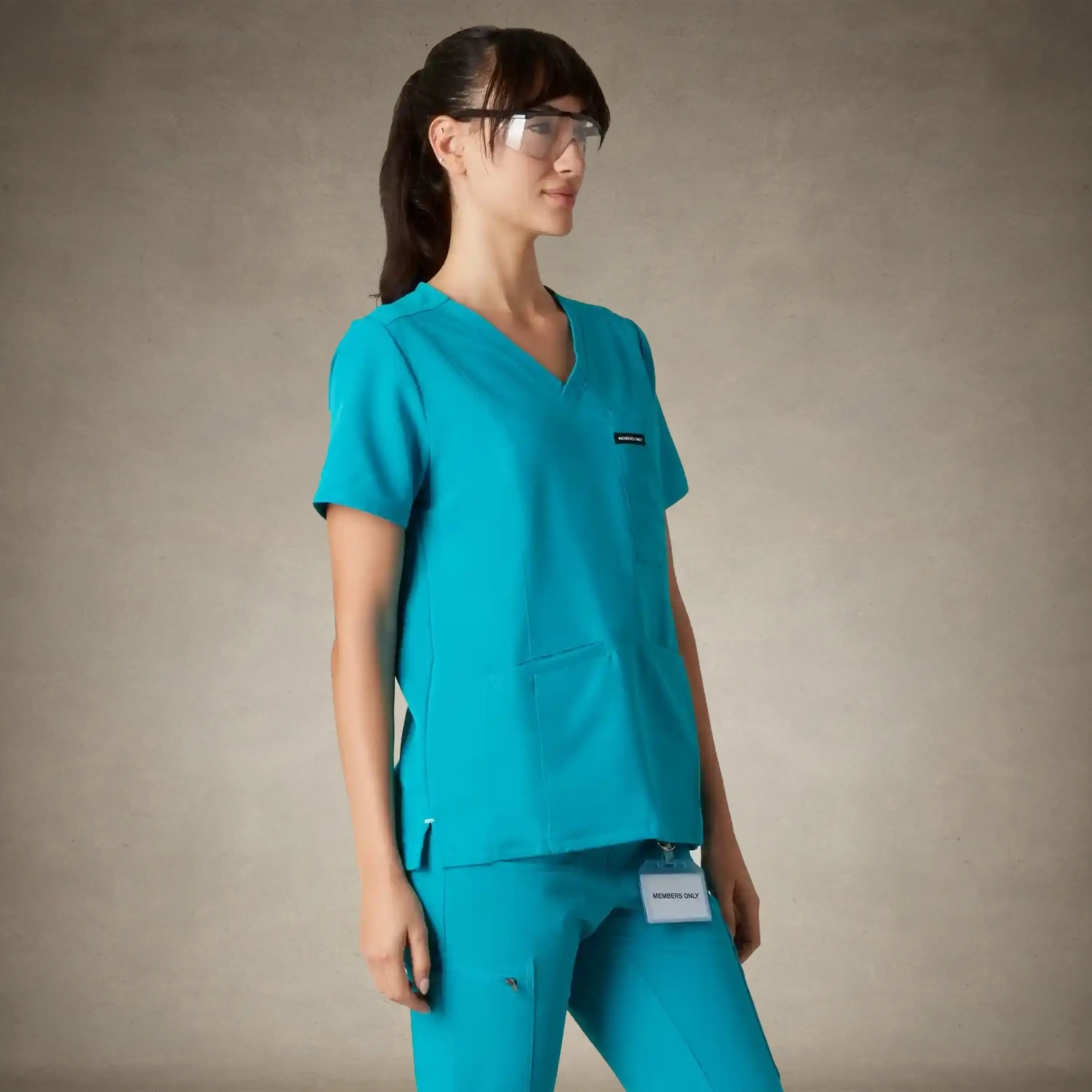 Siena 5-Pocket Scrub Top - Image 13