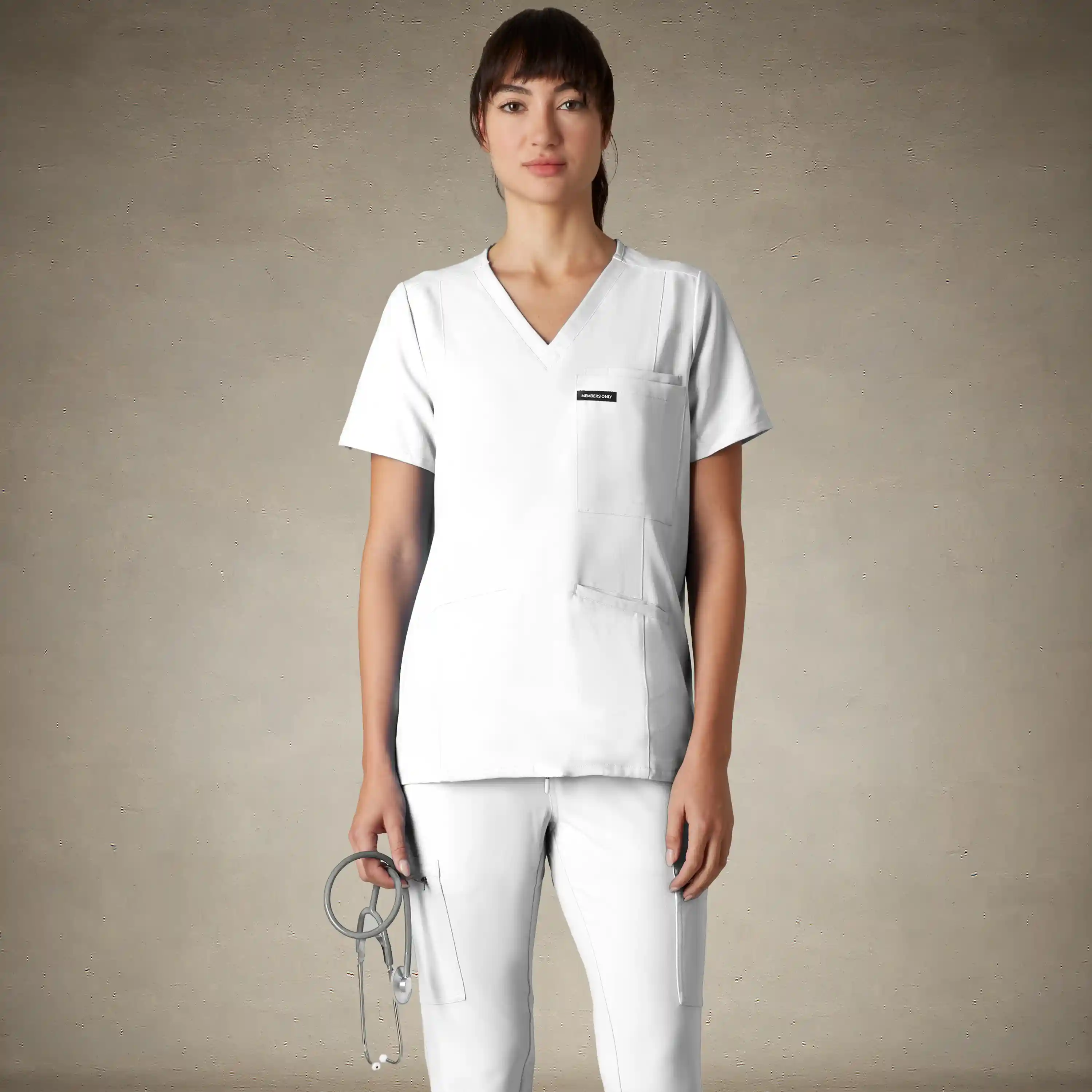 Siena 5-Pocket Scrub Top - Image 24