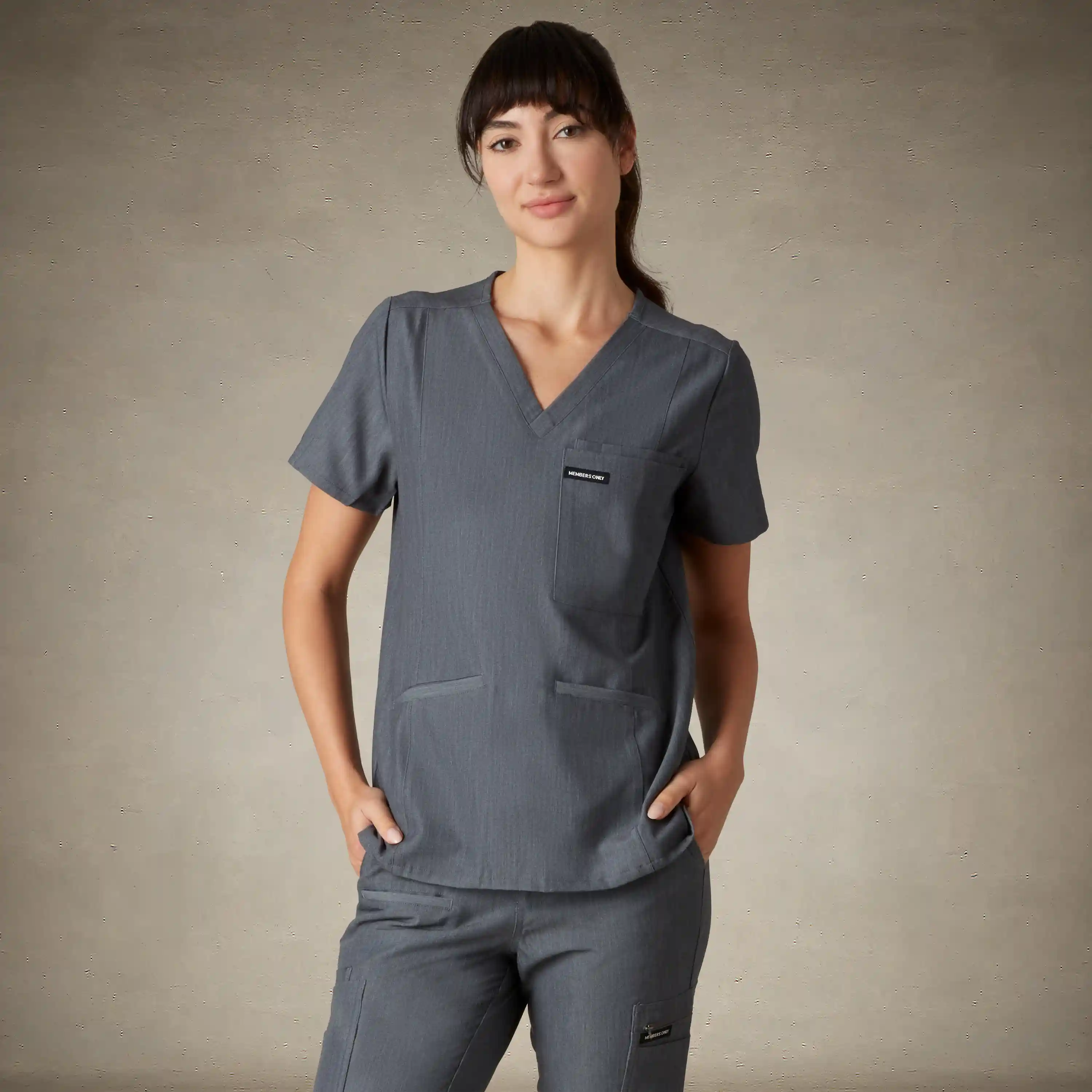 Siena 5-Pocket Scrub Top - Image 31
