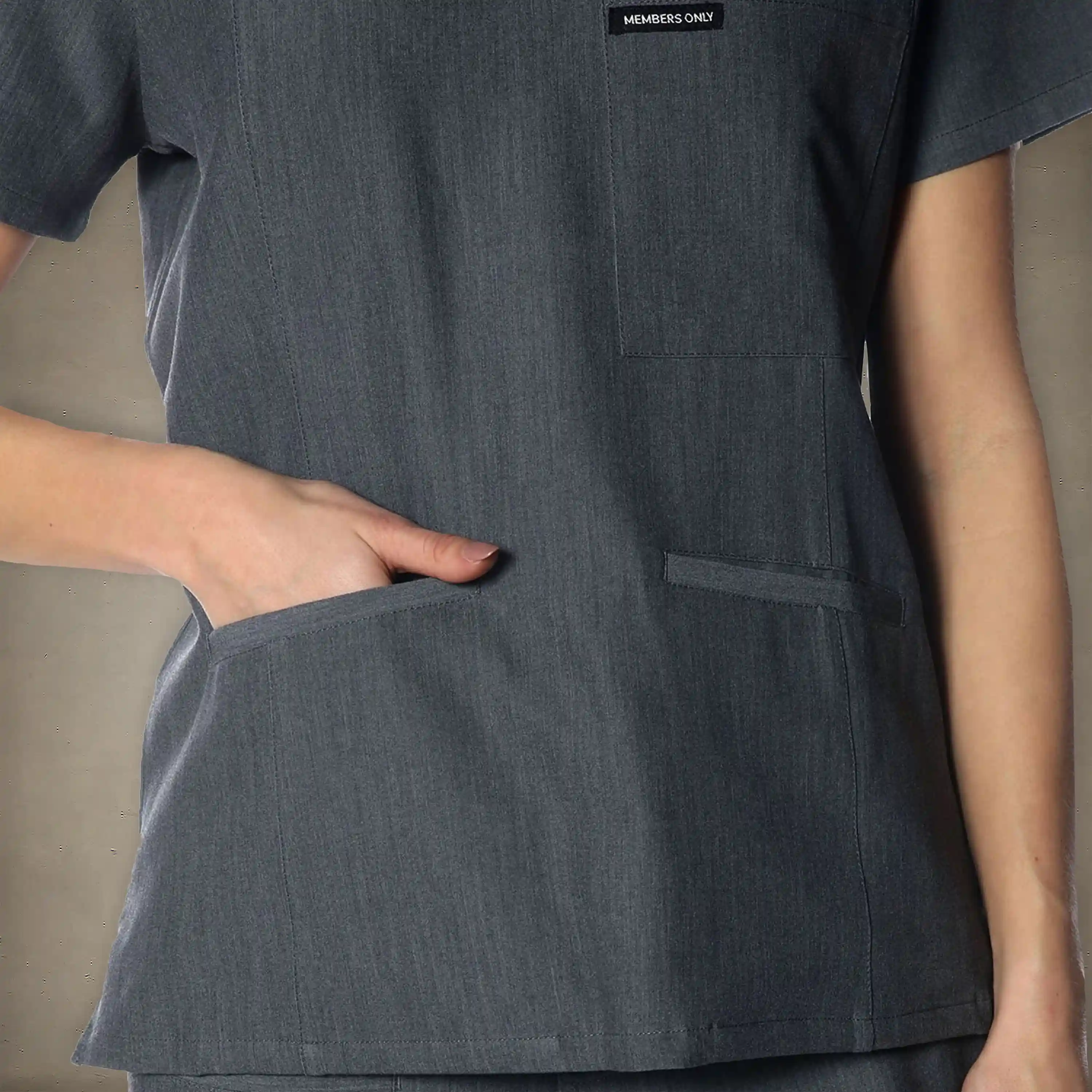 Siena 5-Pocket Scrub Top - Image 36