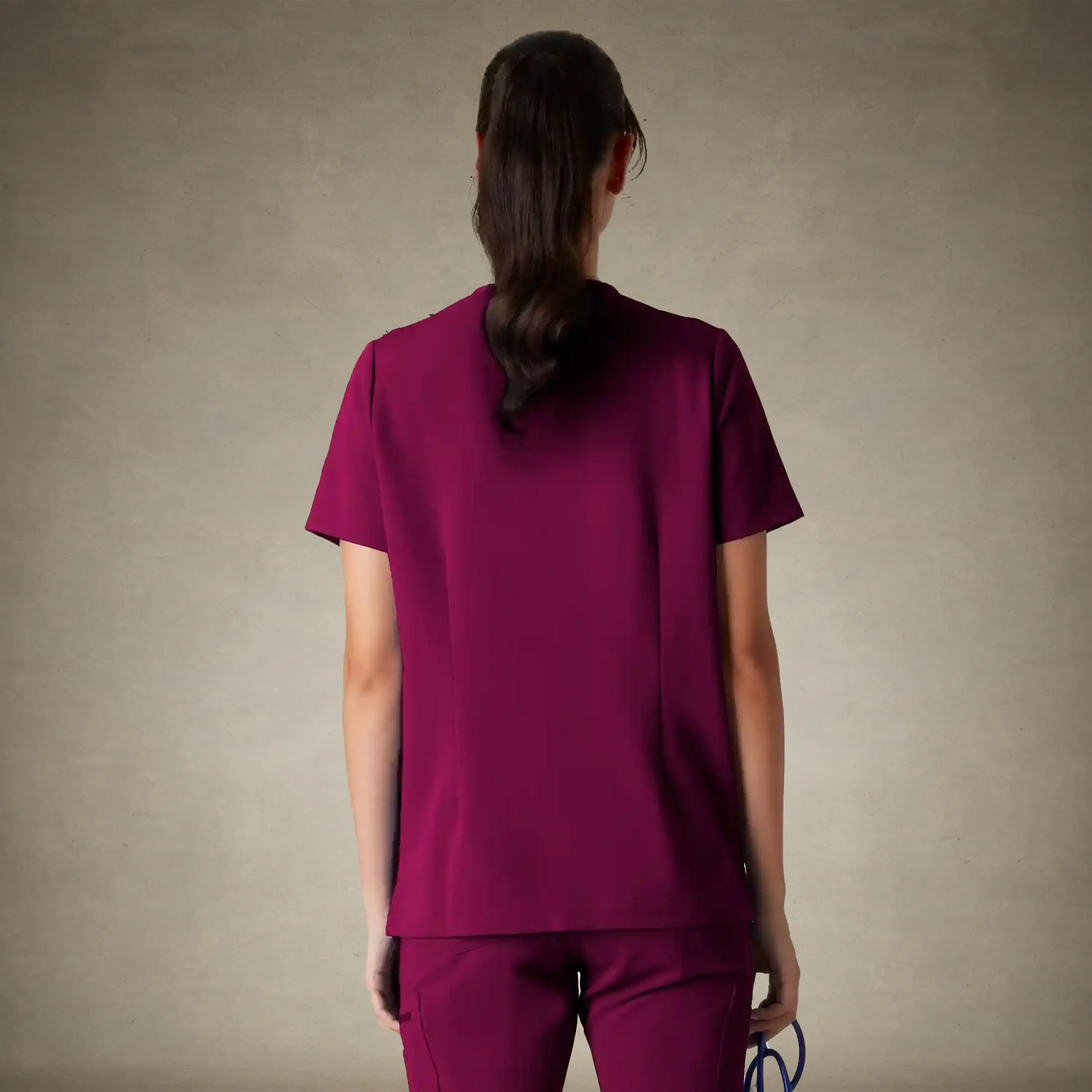 Siena 5-Pocket Scrub Top - Image 39