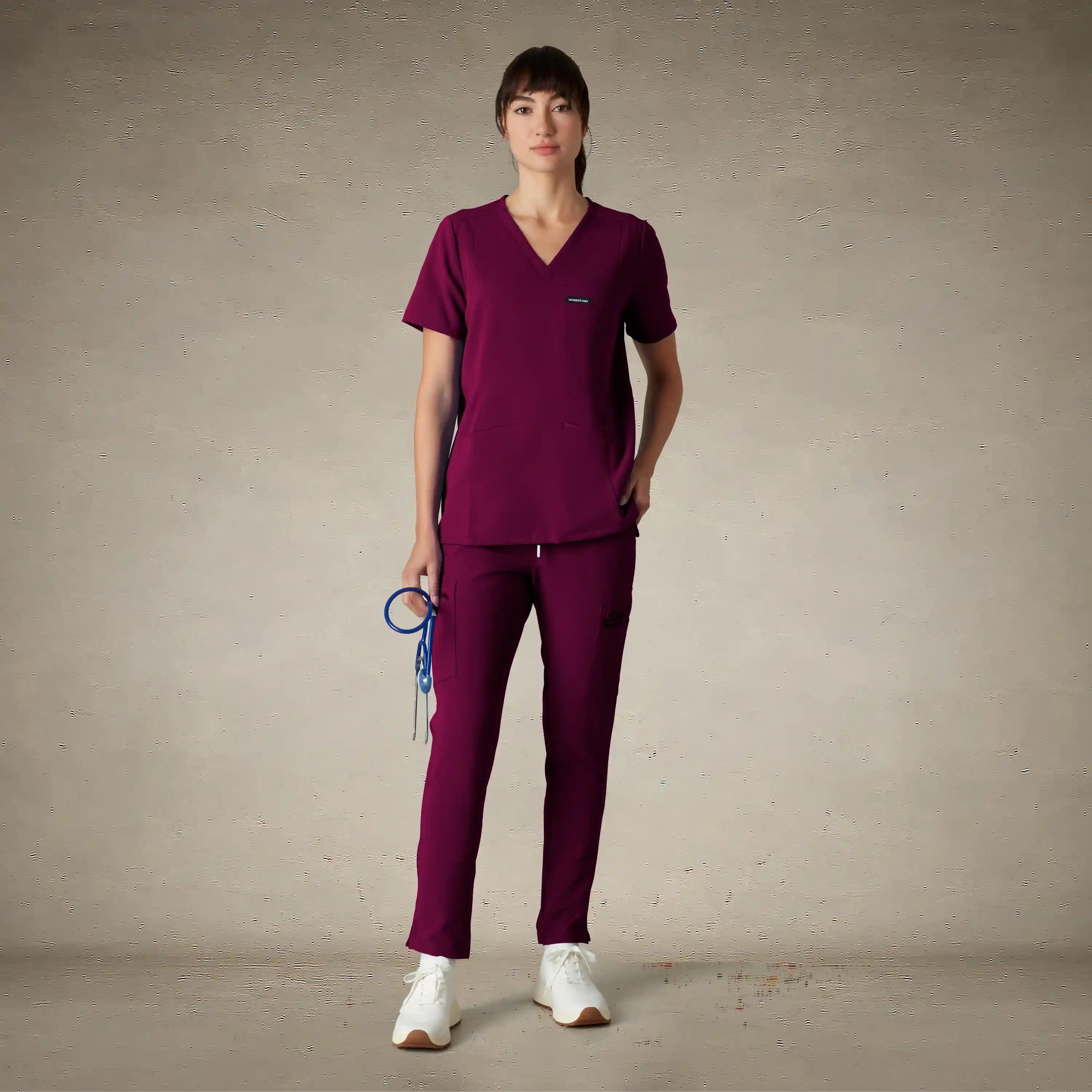 Siena 5-Pocket Scrub Top - Image 40