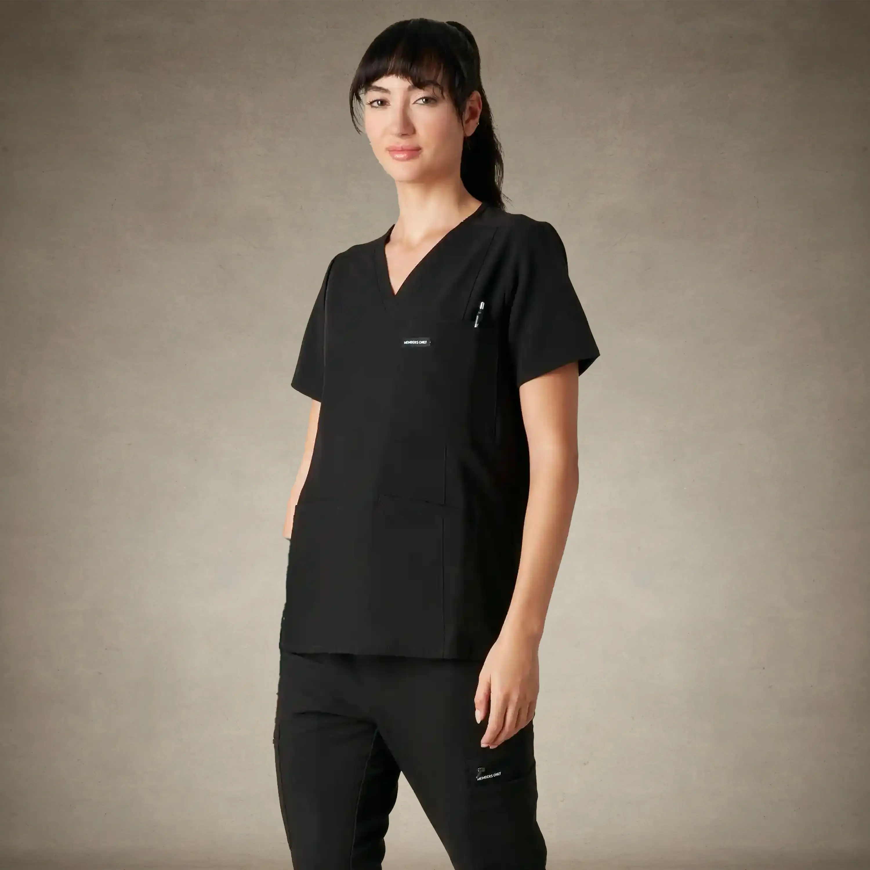Siena 5-Pocket Scrub Top - Image 6