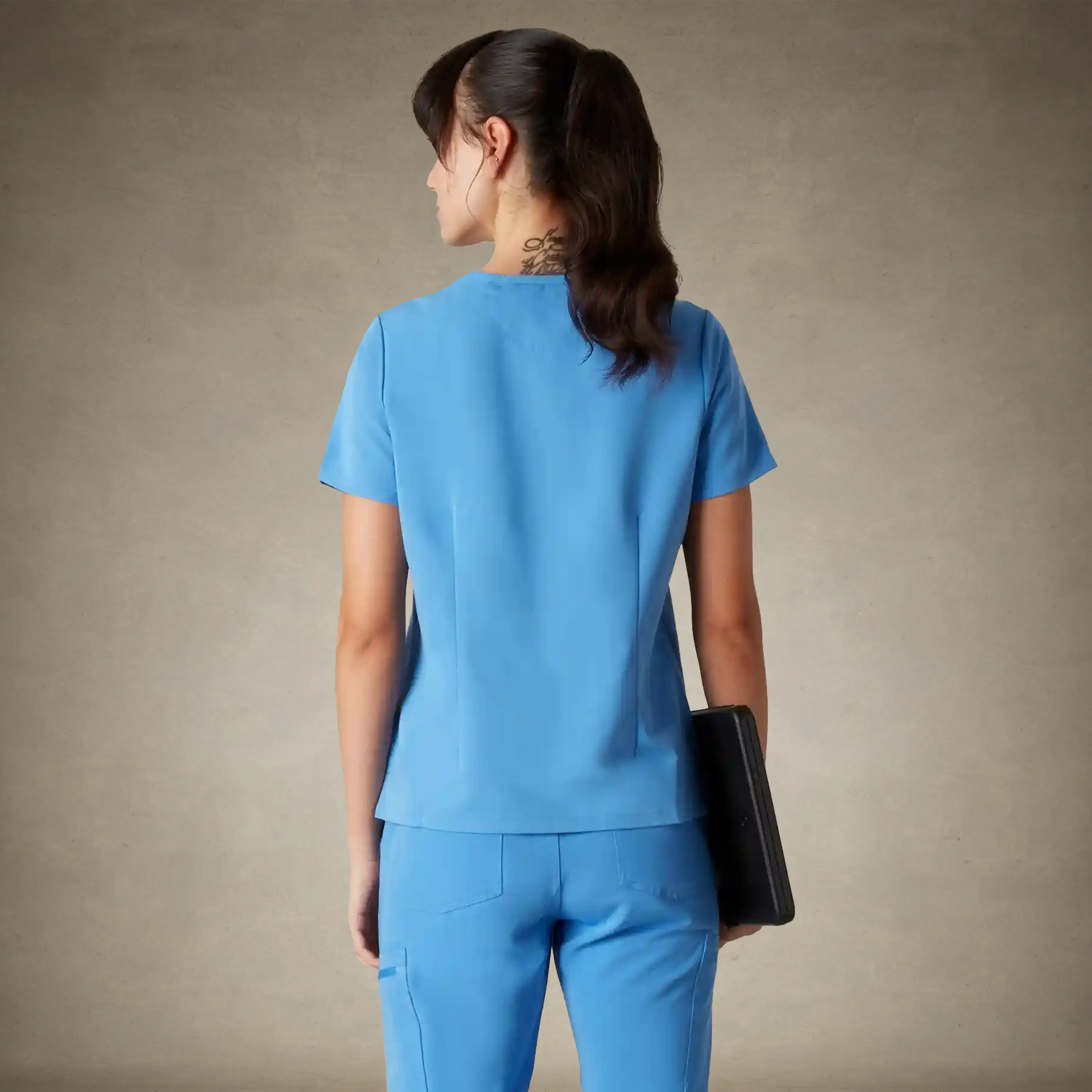 Bari 1-Pocket Scrub Top - Image 21