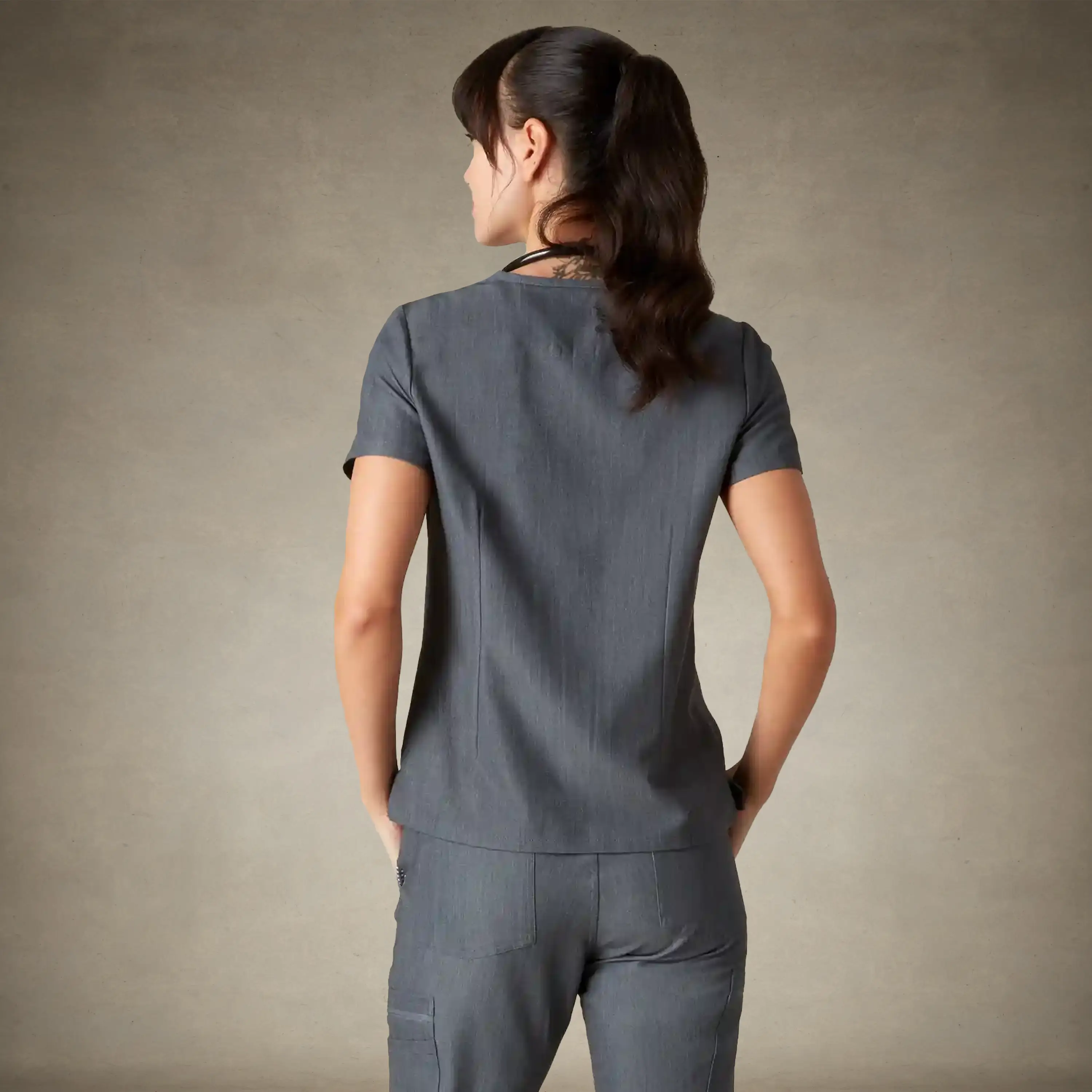 Bari 1-Pocket Scrub Top - Image 28