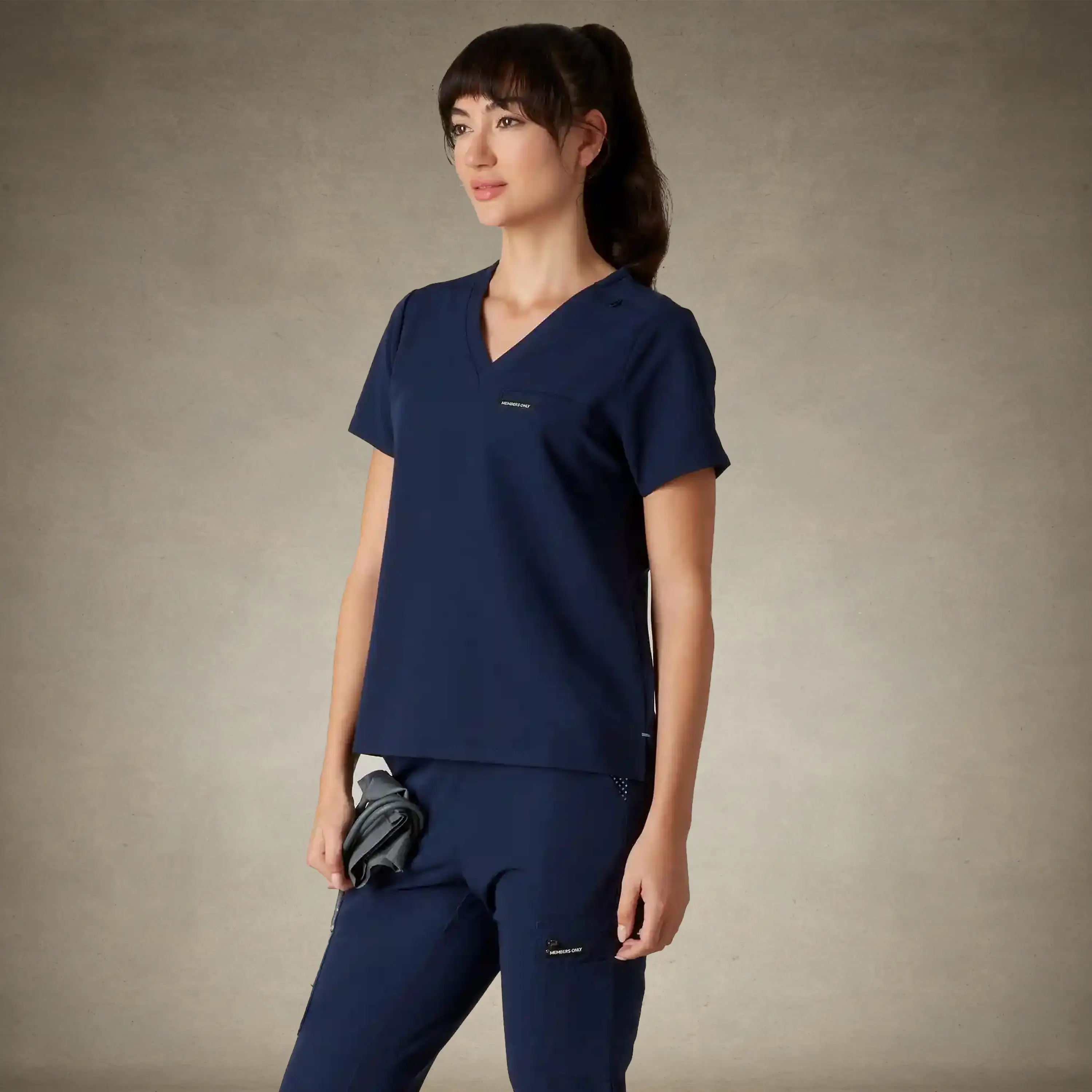 Bari 1-Pocket Scrub Top - Image 32