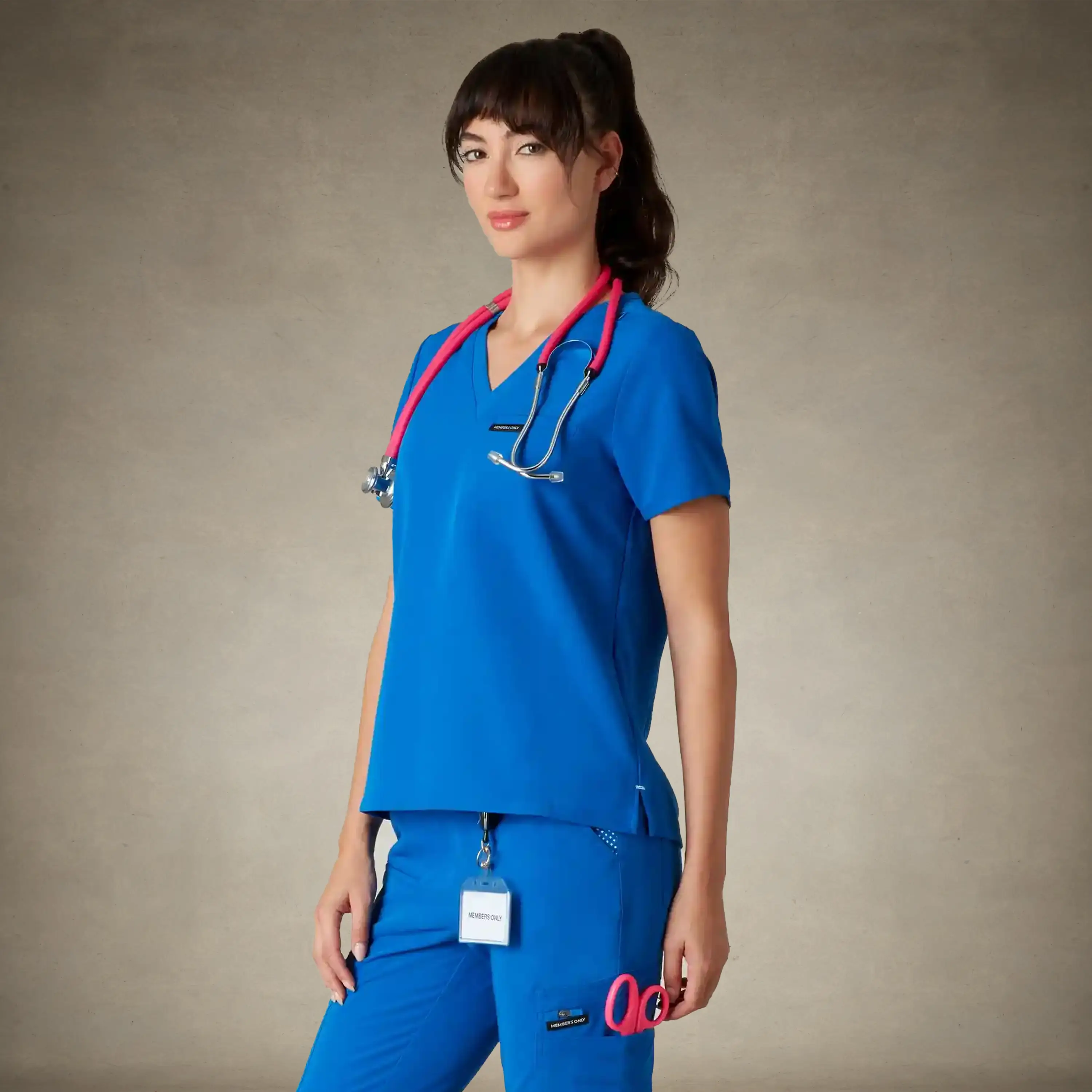 Bari 1-Pocket Scrub Top - Image 5