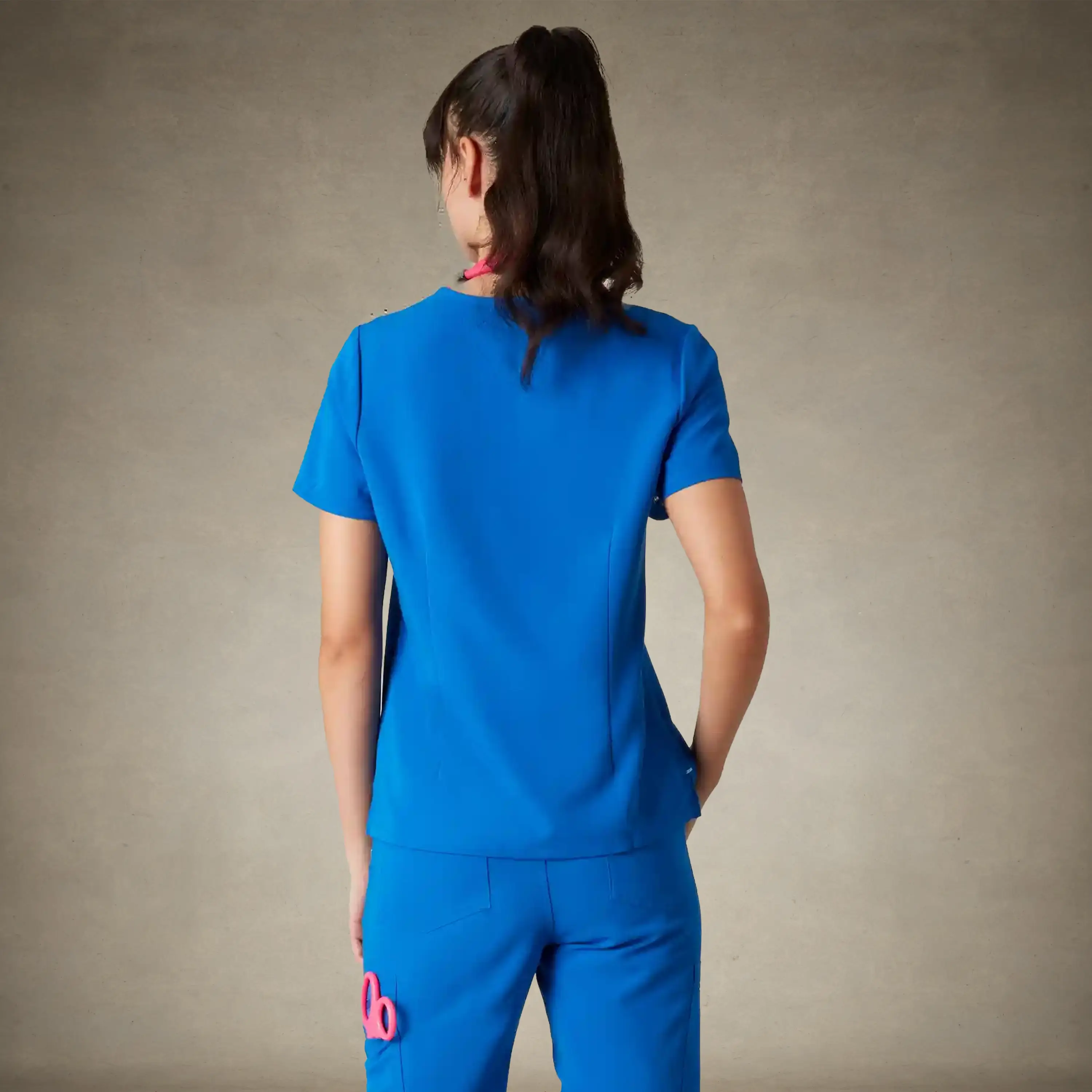 Bari 1-Pocket Scrub Top - Image 6