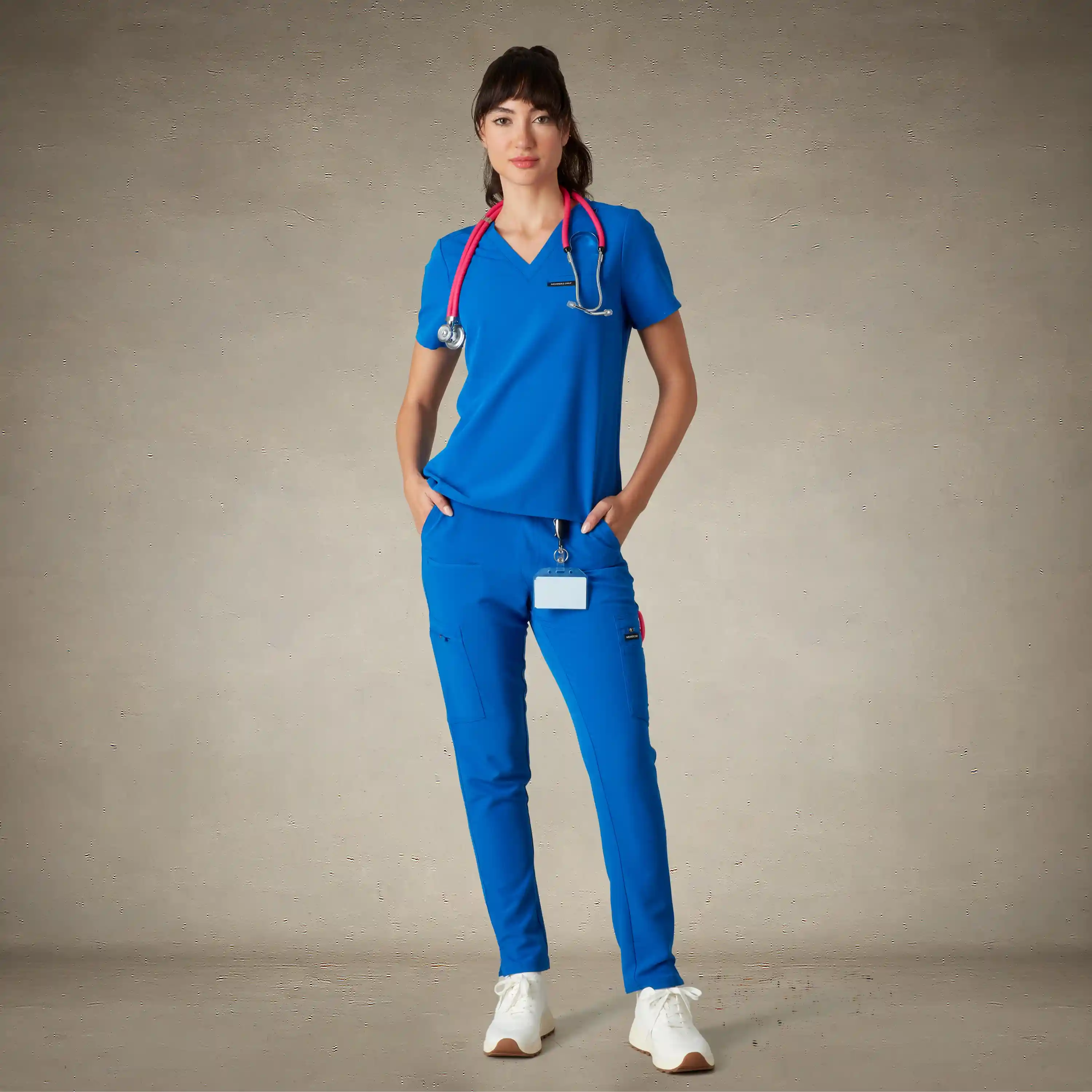Bari 1-Pocket Scrub Top - Image 7