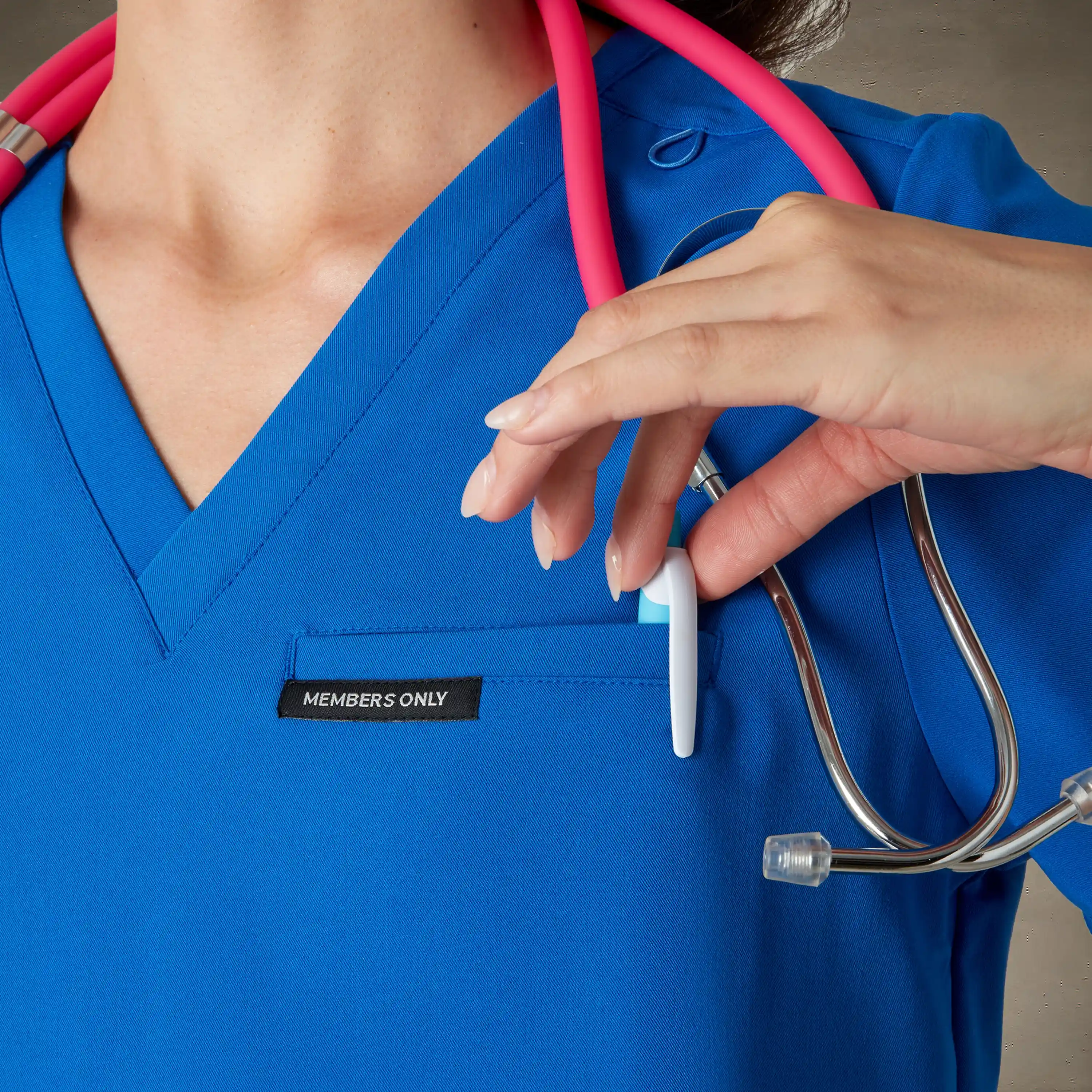 Bari 1-Pocket Scrub Top - Image 8