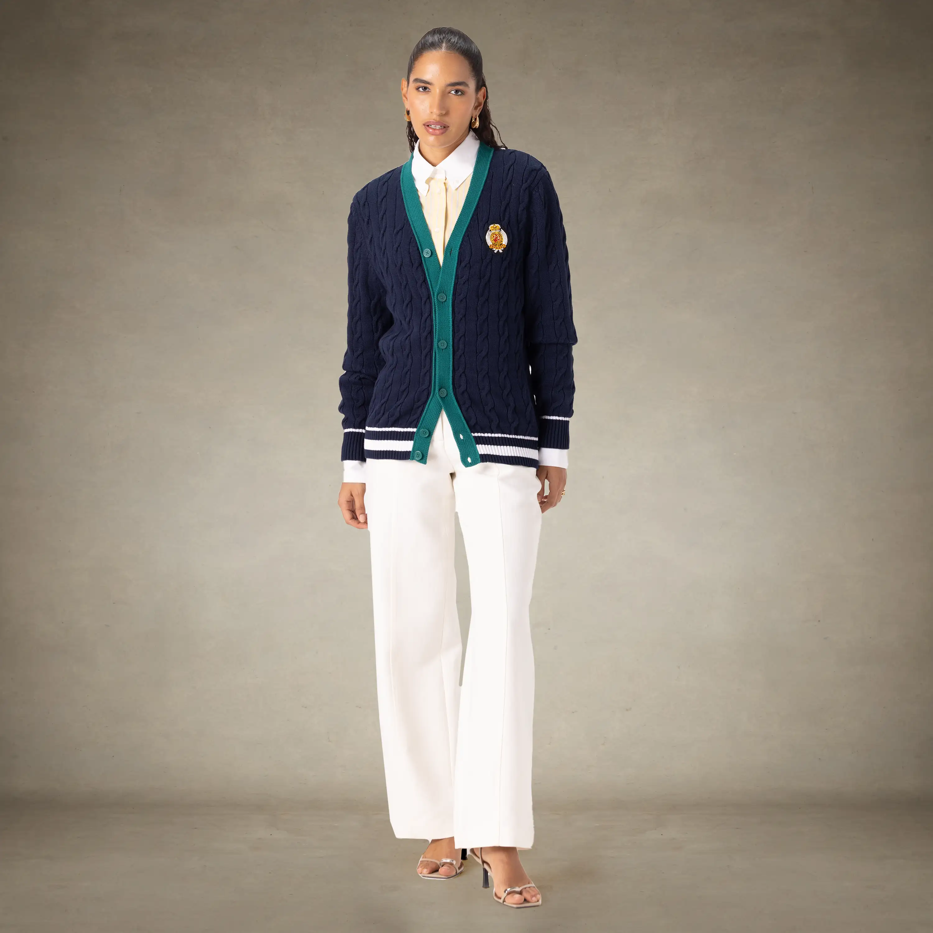 Women's Cable Knit Cardigan - Image 21