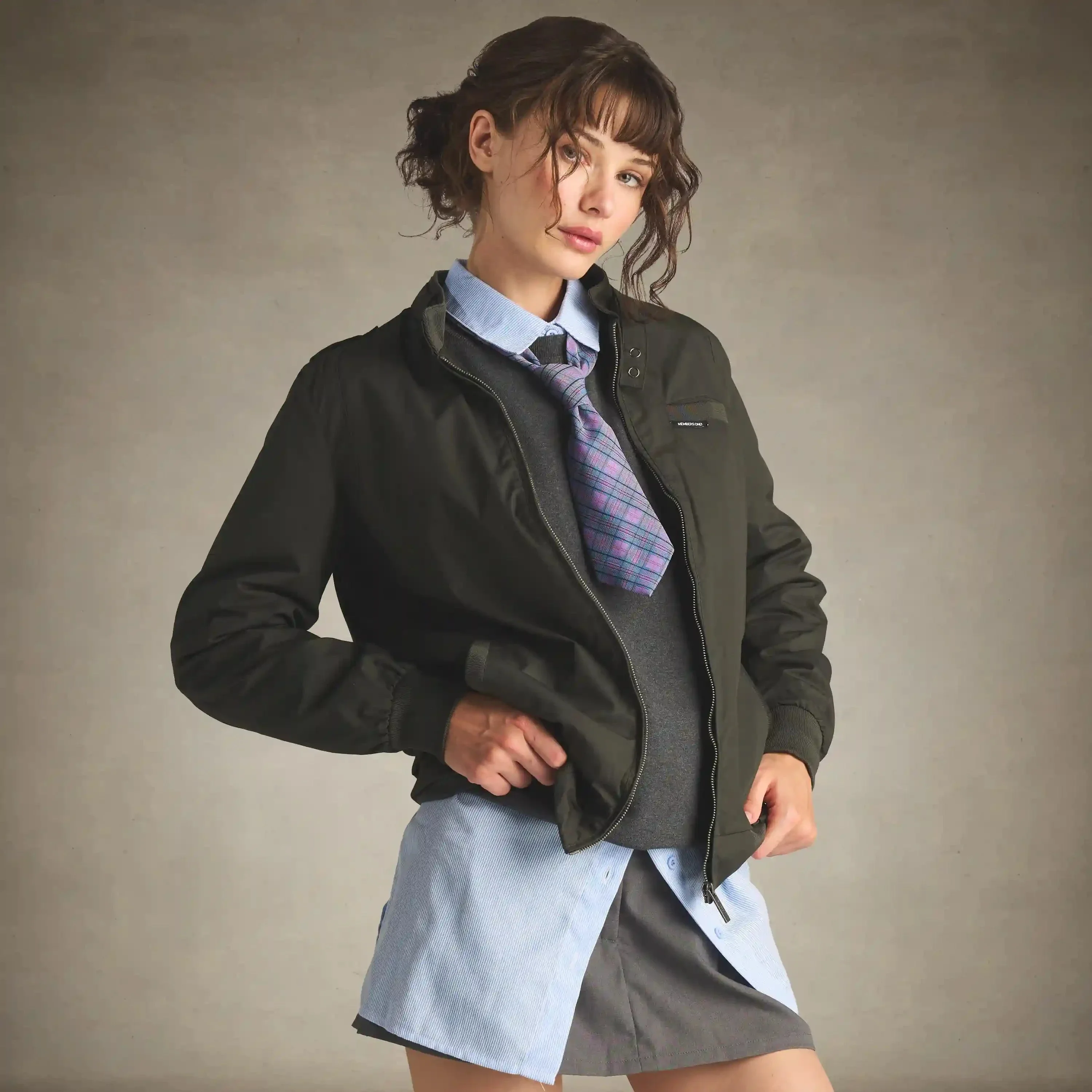 Women's Classic Iconic Racer Jacket (Slim Fit) - Image 10