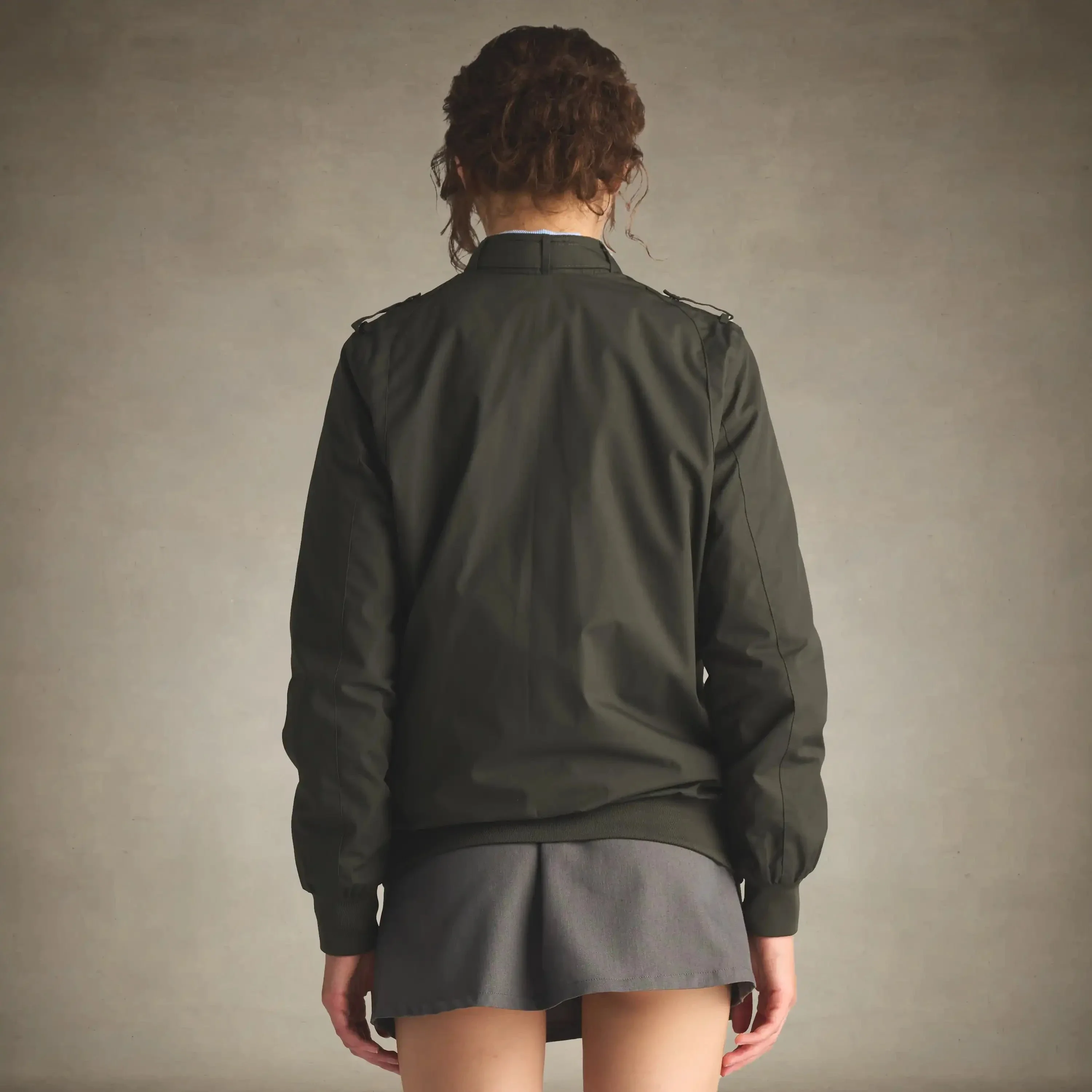 Women's Classic Iconic Racer Jacket (Slim Fit) - Image 12