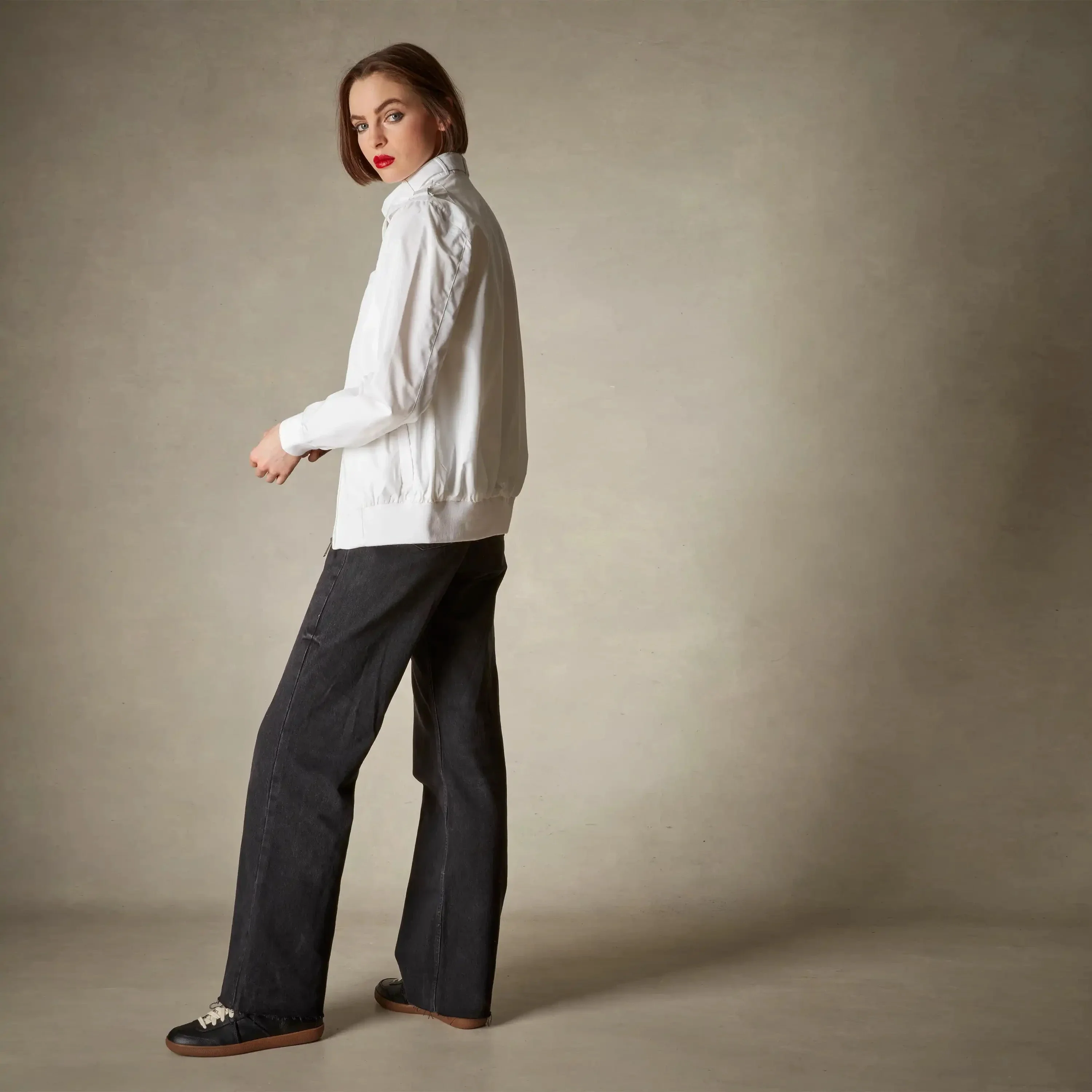 Women's Classic Iconic Racer Jacket (Slim Fit) - Image 15