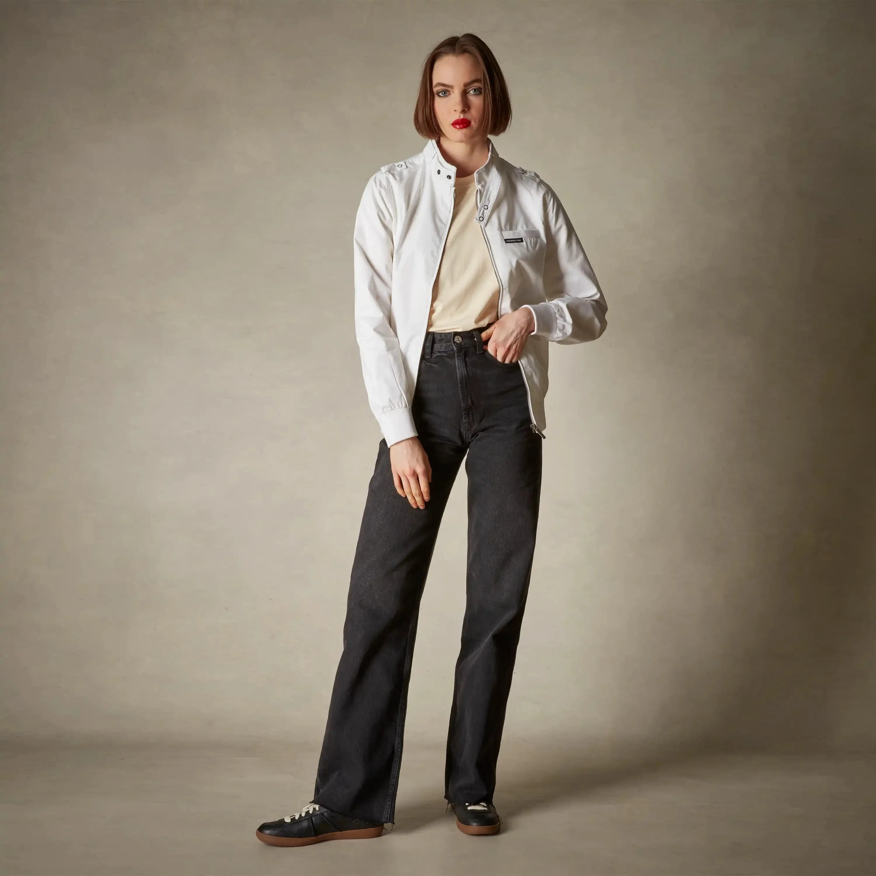 Women's Classic Iconic Racer Jacket (Slim Fit) - Image 17