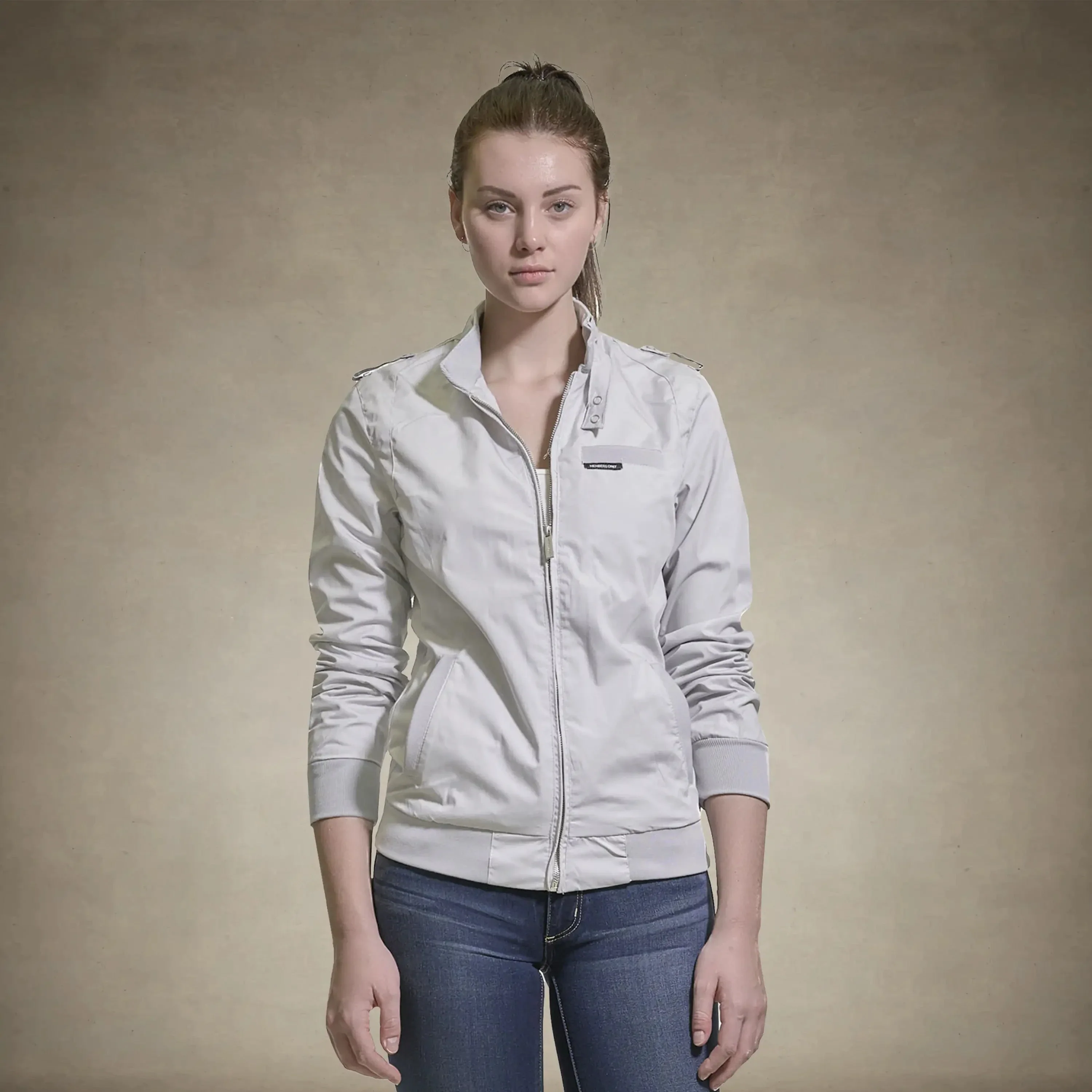 Women's Classic Iconic Racer Jacket (Slim Fit) - Image 52