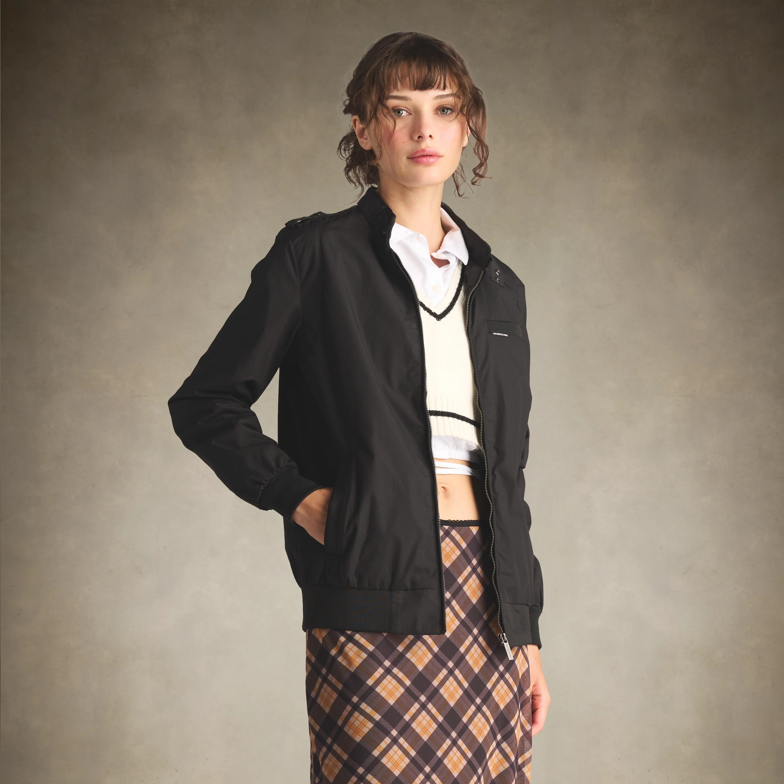 Women's Classic Iconic Racer Jacket (Slim Fit) - Image 56