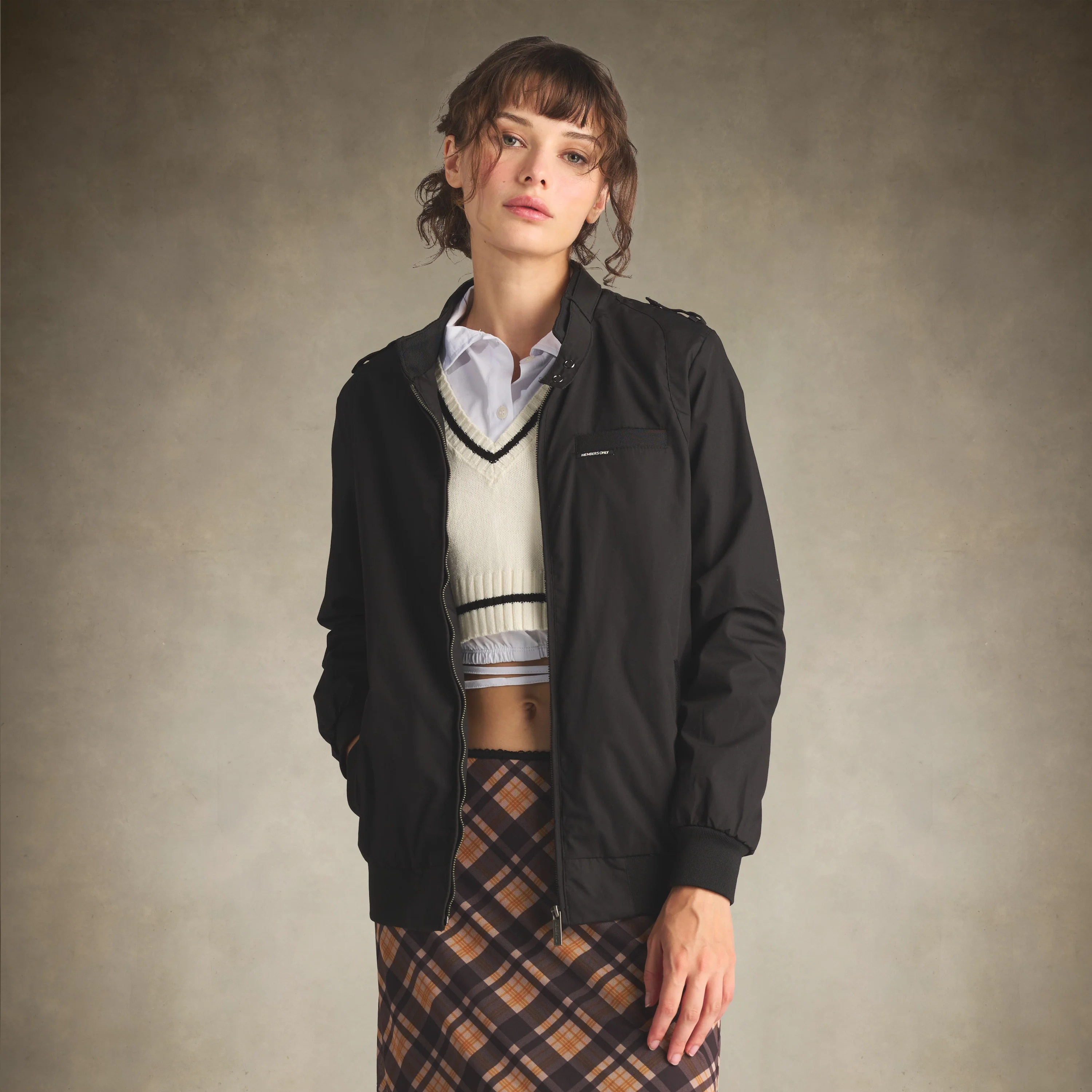 Women's Classic Iconic Racer Jacket (Slim Fit) - Image 57