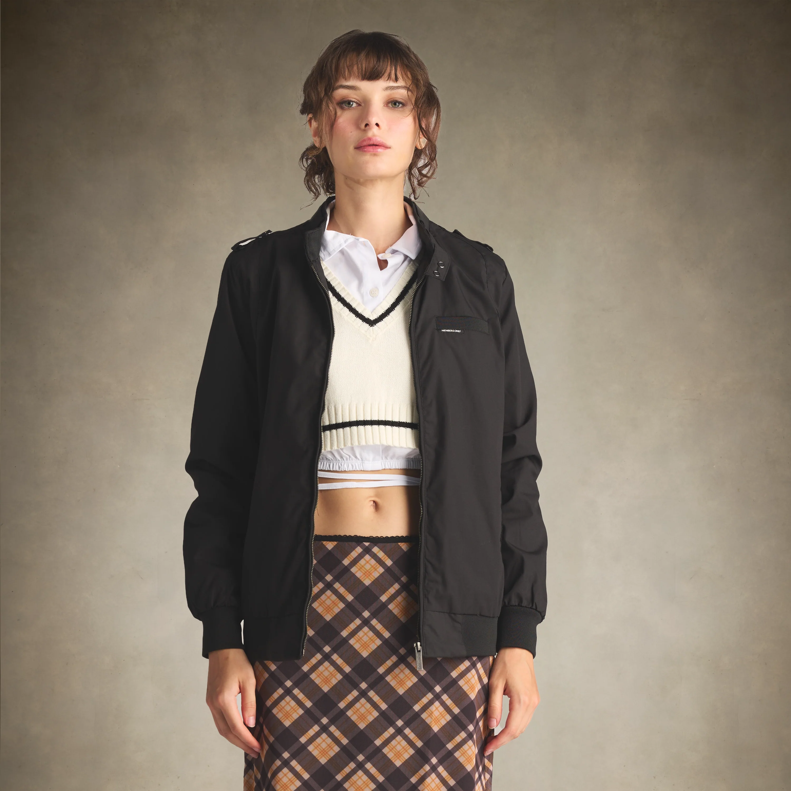 Women's Classic Iconic Racer Jacket (Slim Fit) - Image 58