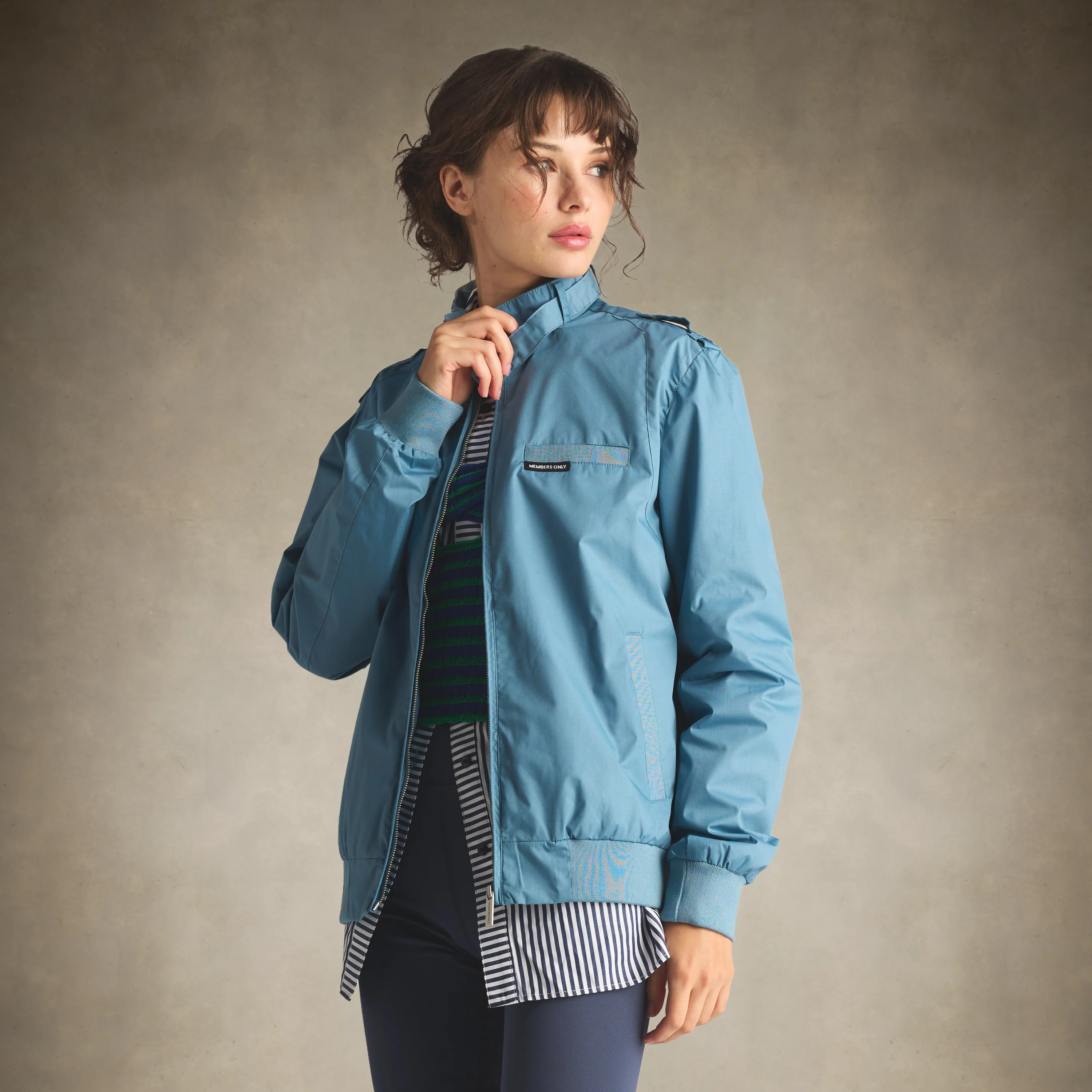Women's Classic Iconic Racer Jacket (Slim Fit) - Image 86