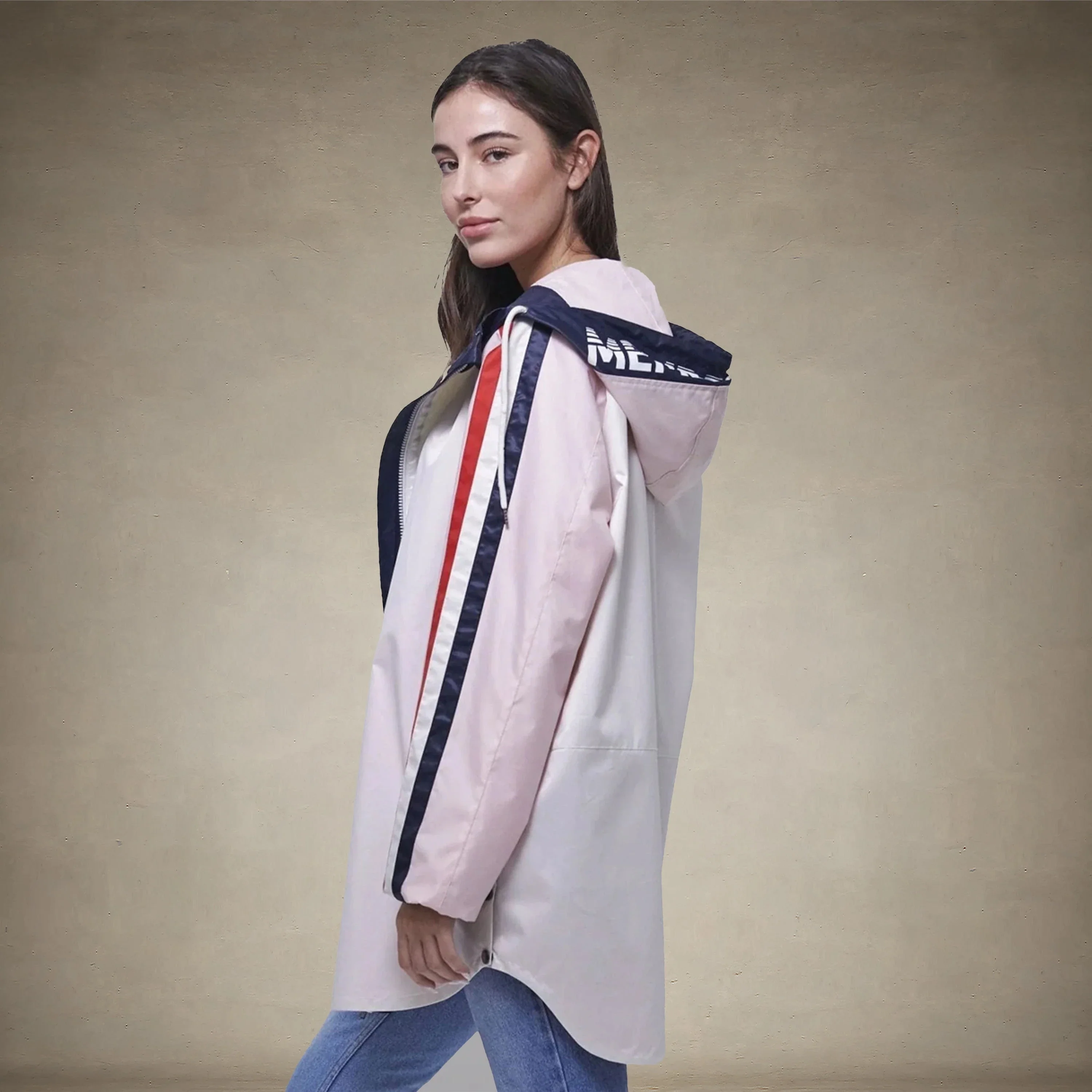 Women's Long Satin Twill Jacket - FINAL SALE - Image 3