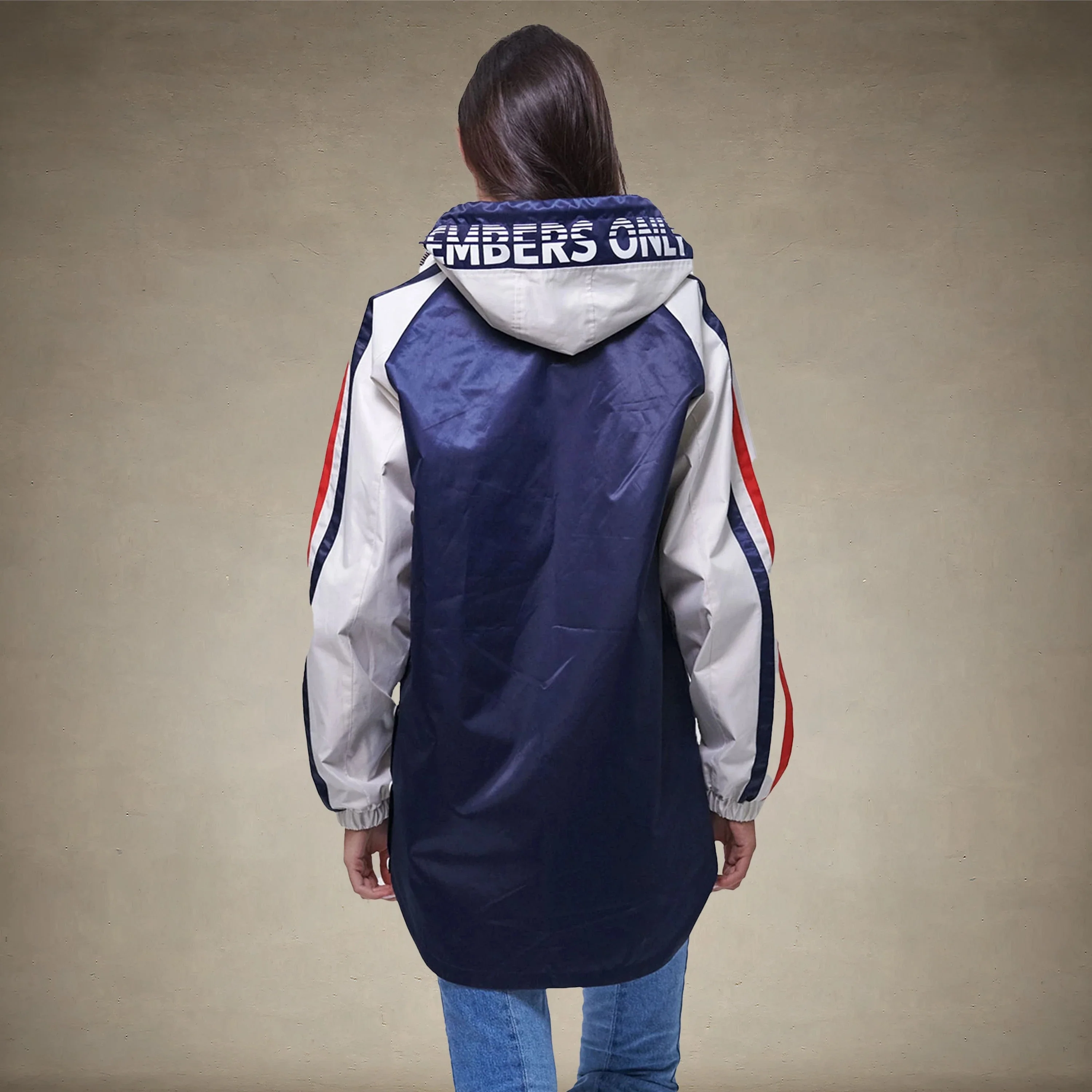 Women's Long Satin Twill Jacket - FINAL SALE - Image 6