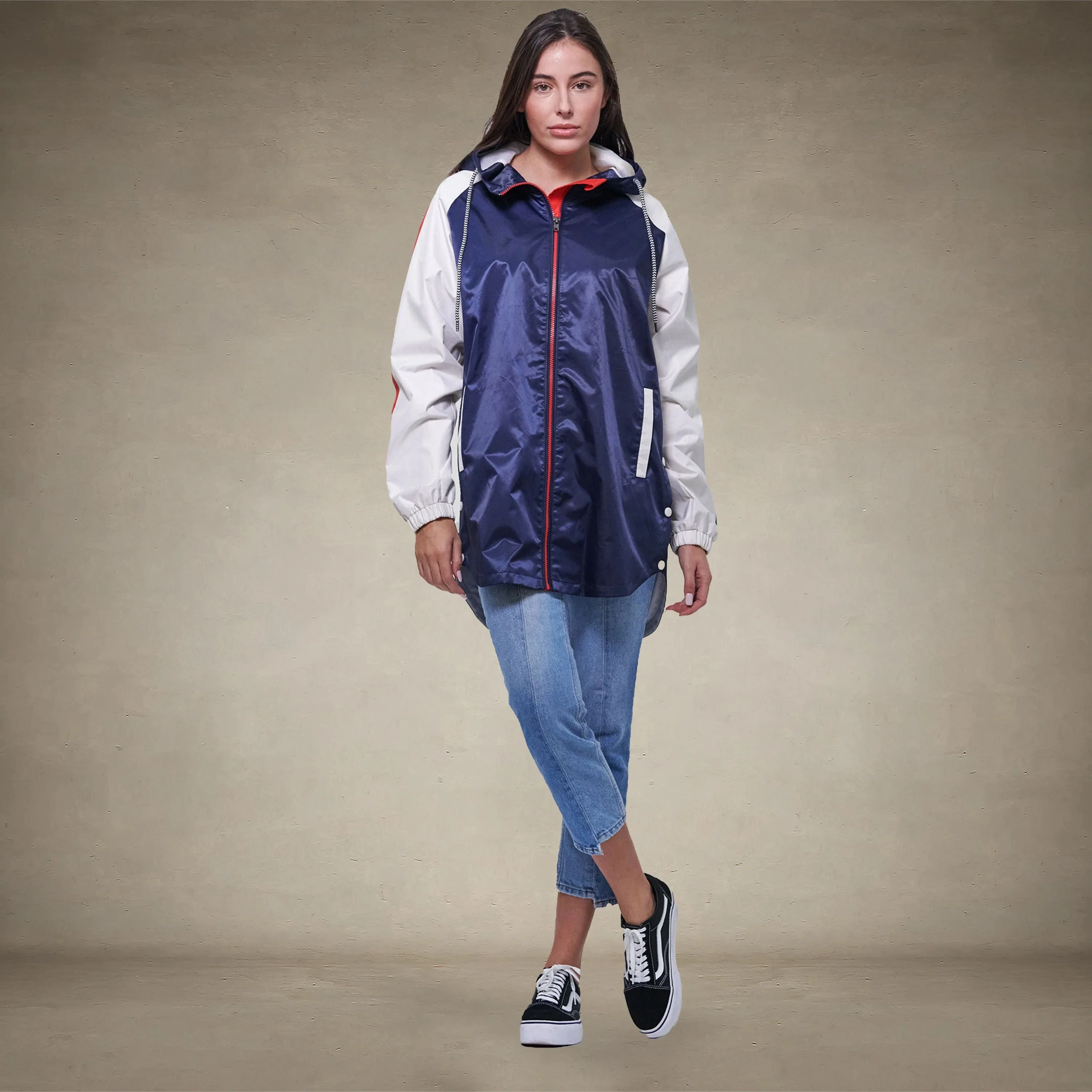 Women's Long Satin Twill Jacket - FINAL SALE - Image 9