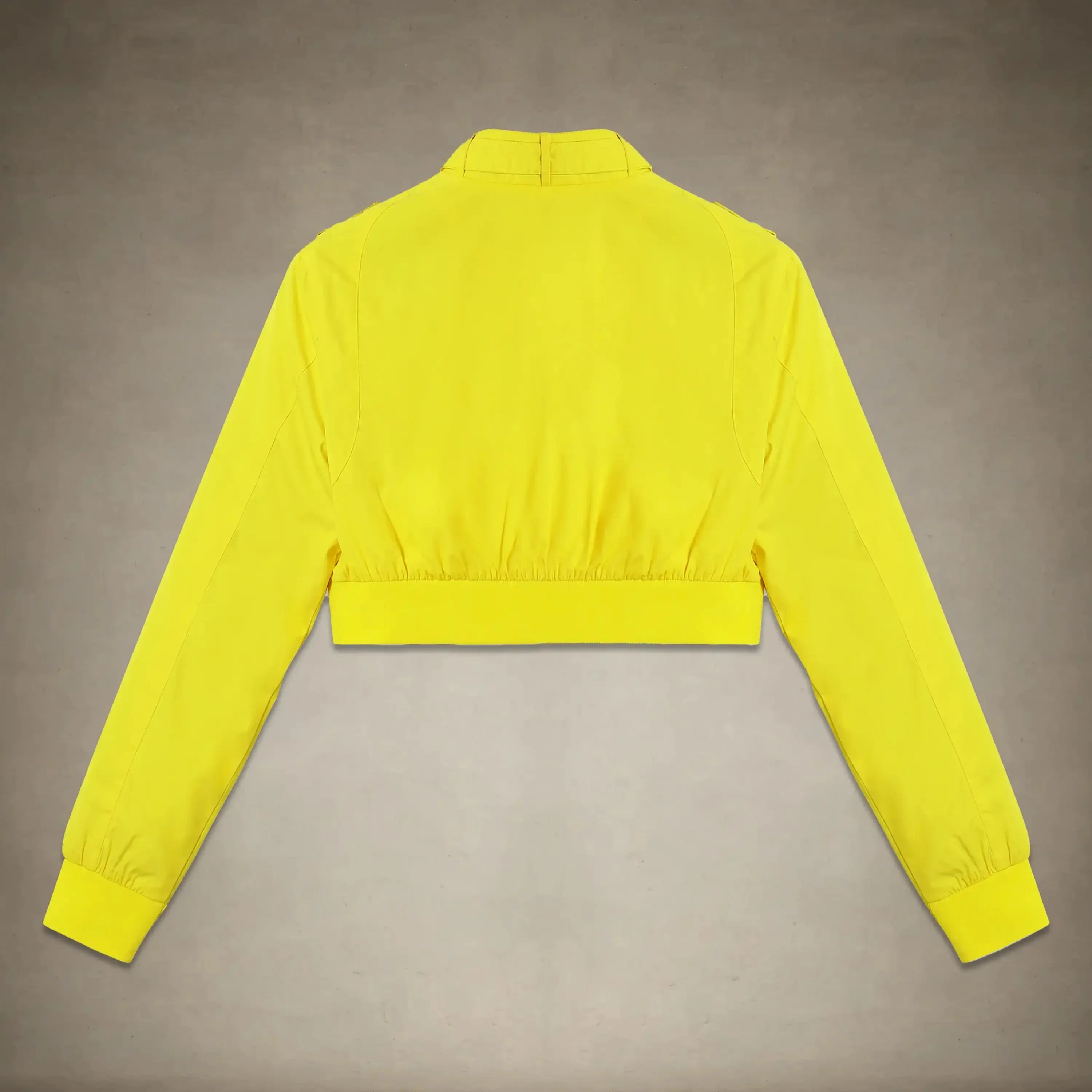 Women's Mini Cropped Racer Jacket - Image 26
