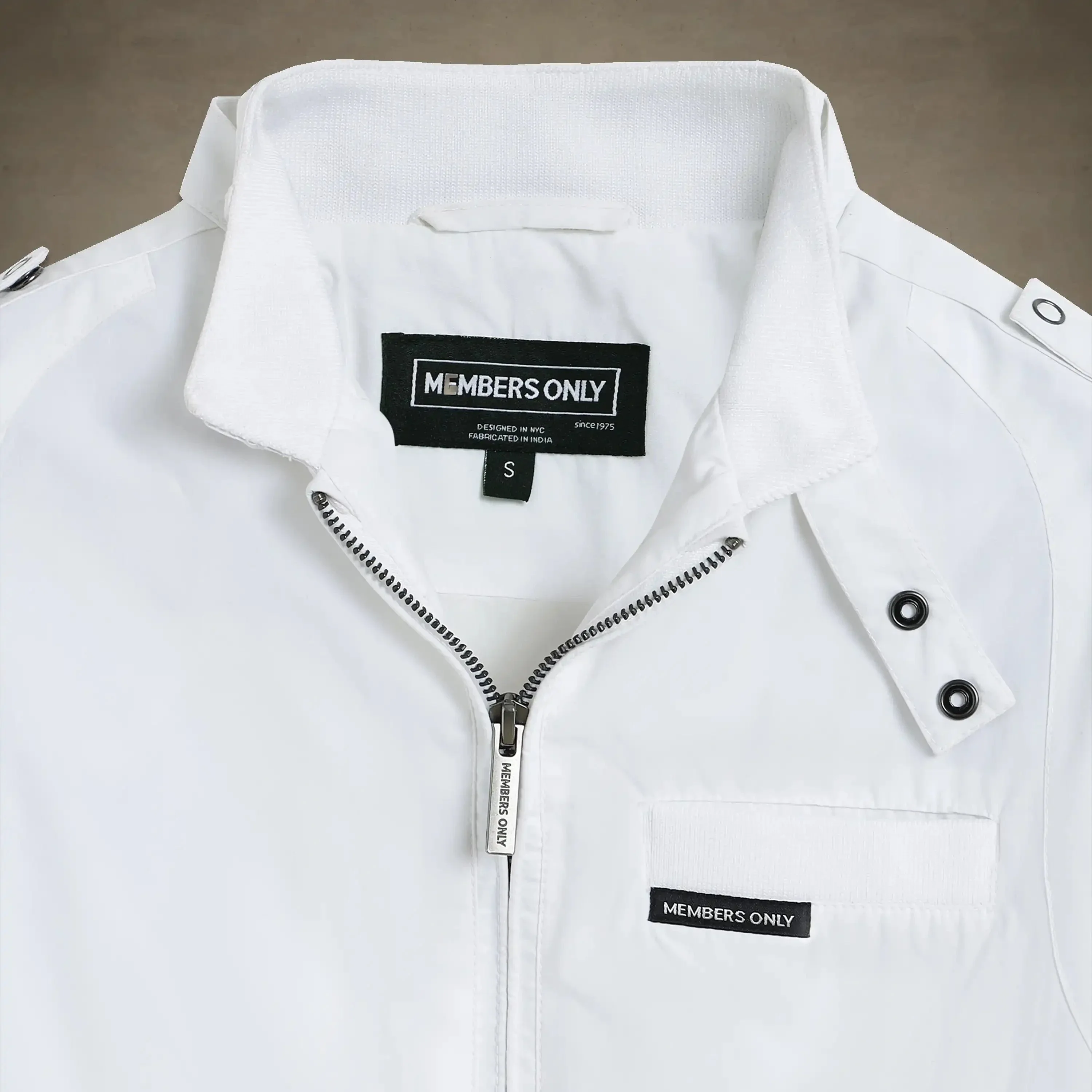 Women's Mini Cropped Racer Jacket - Image 41