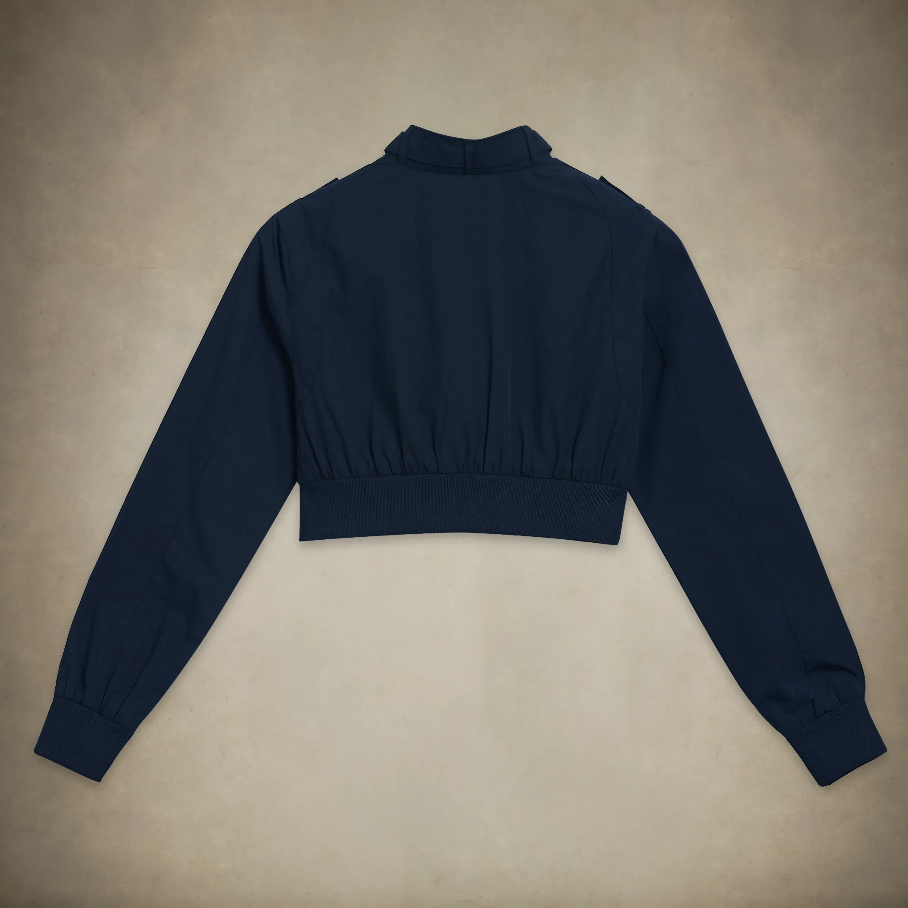 Women's Mini Cropped Racer Jacket - Image 64