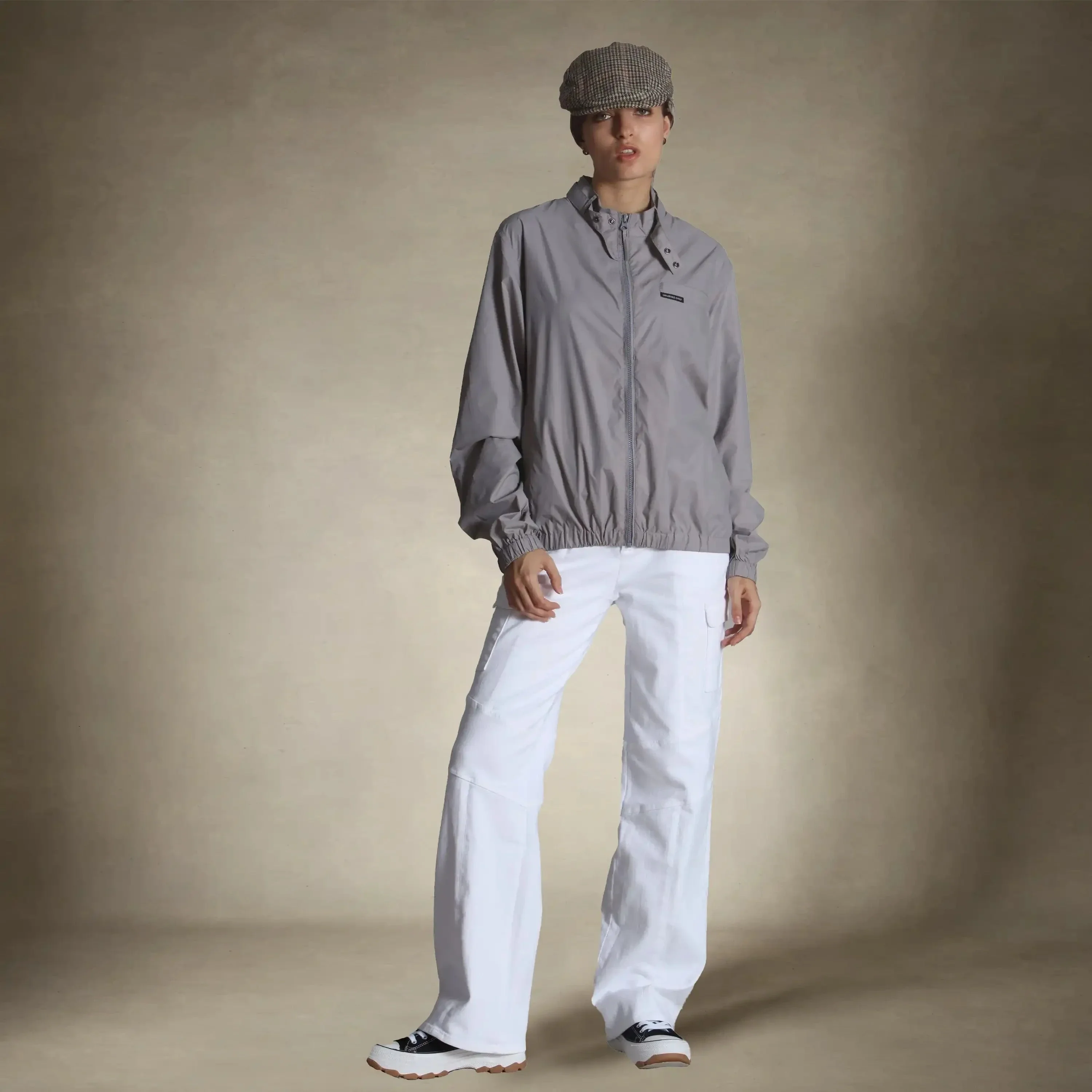 Women's Oversized Packable Windbreaker Jacket - Image 10