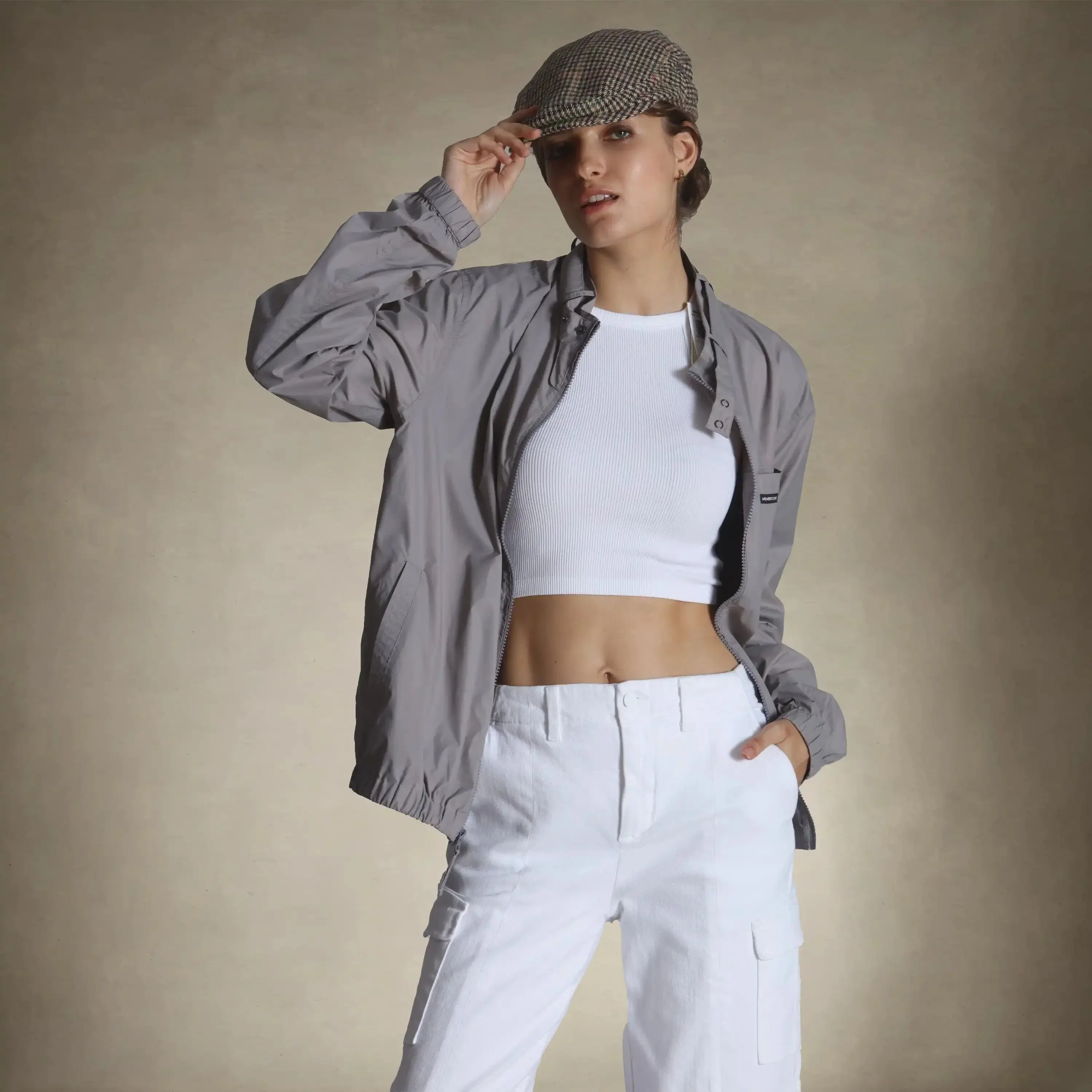 Women's Oversized Packable Windbreaker Jacket - Image 11