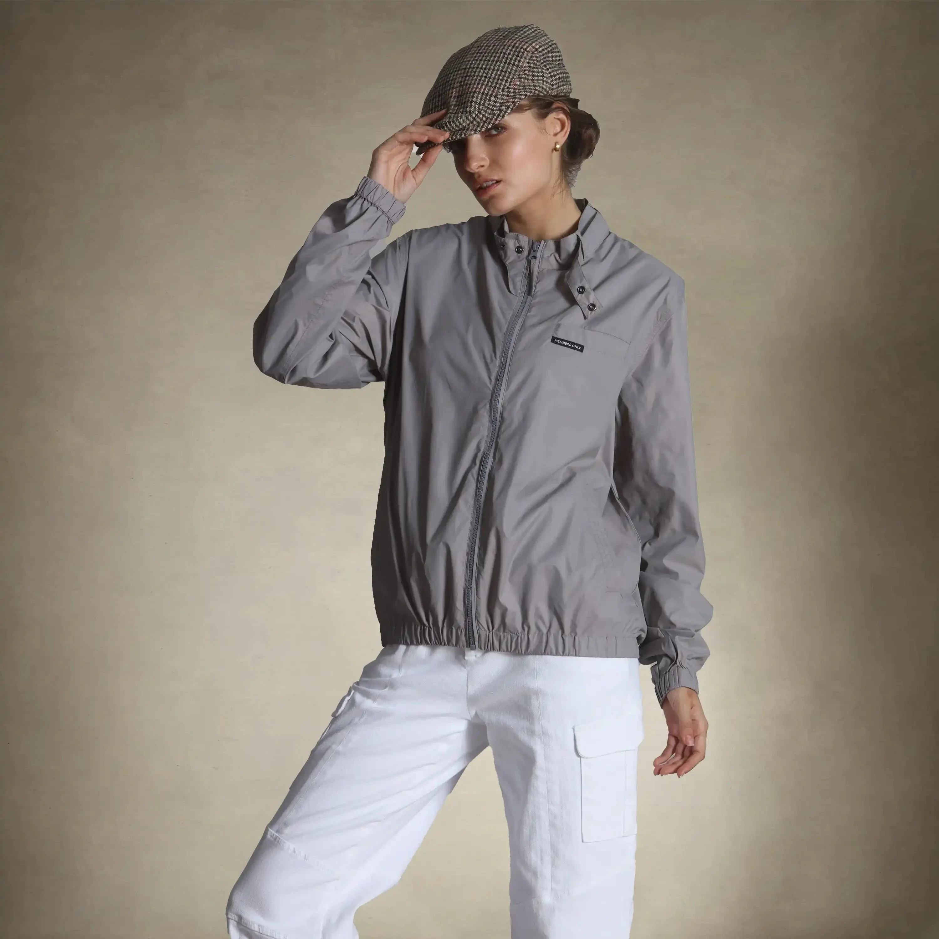 Women's Oversized Packable Windbreaker Jacket - Image 12