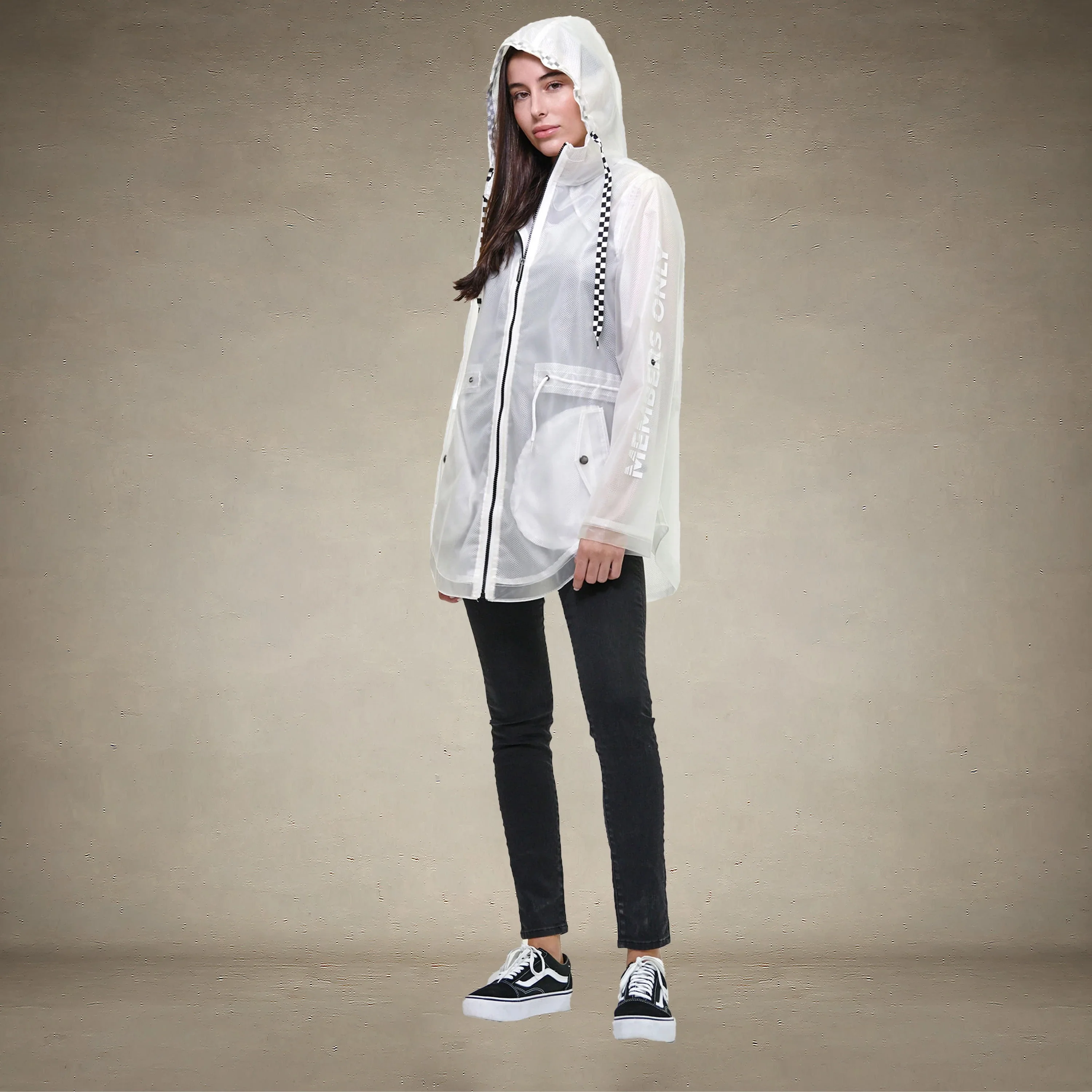 Women's Translucent Long Jacket - FINAL SALE - Image 3