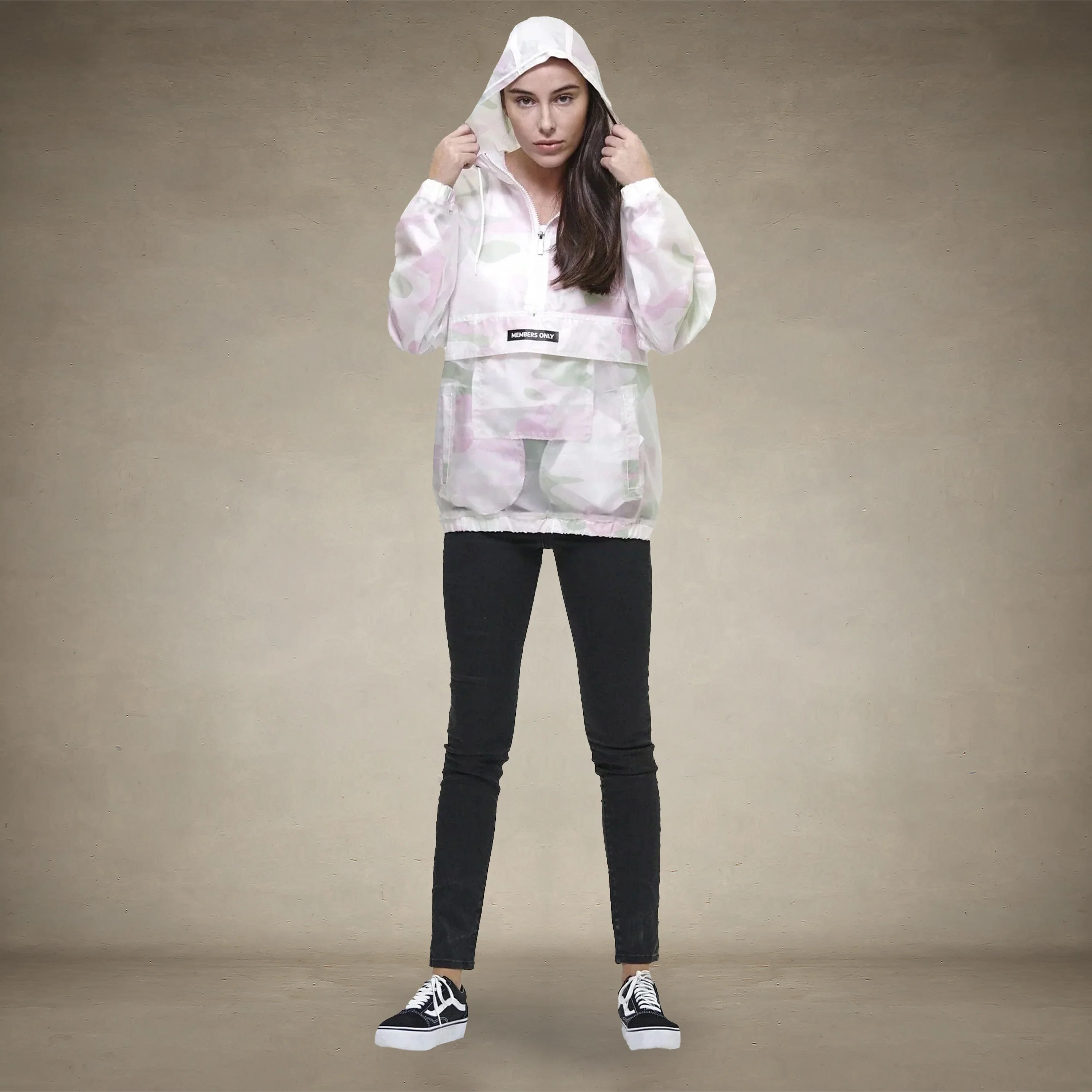 Women's Translucent Pullover Jacket with hood - FINAL SALE - Image 4